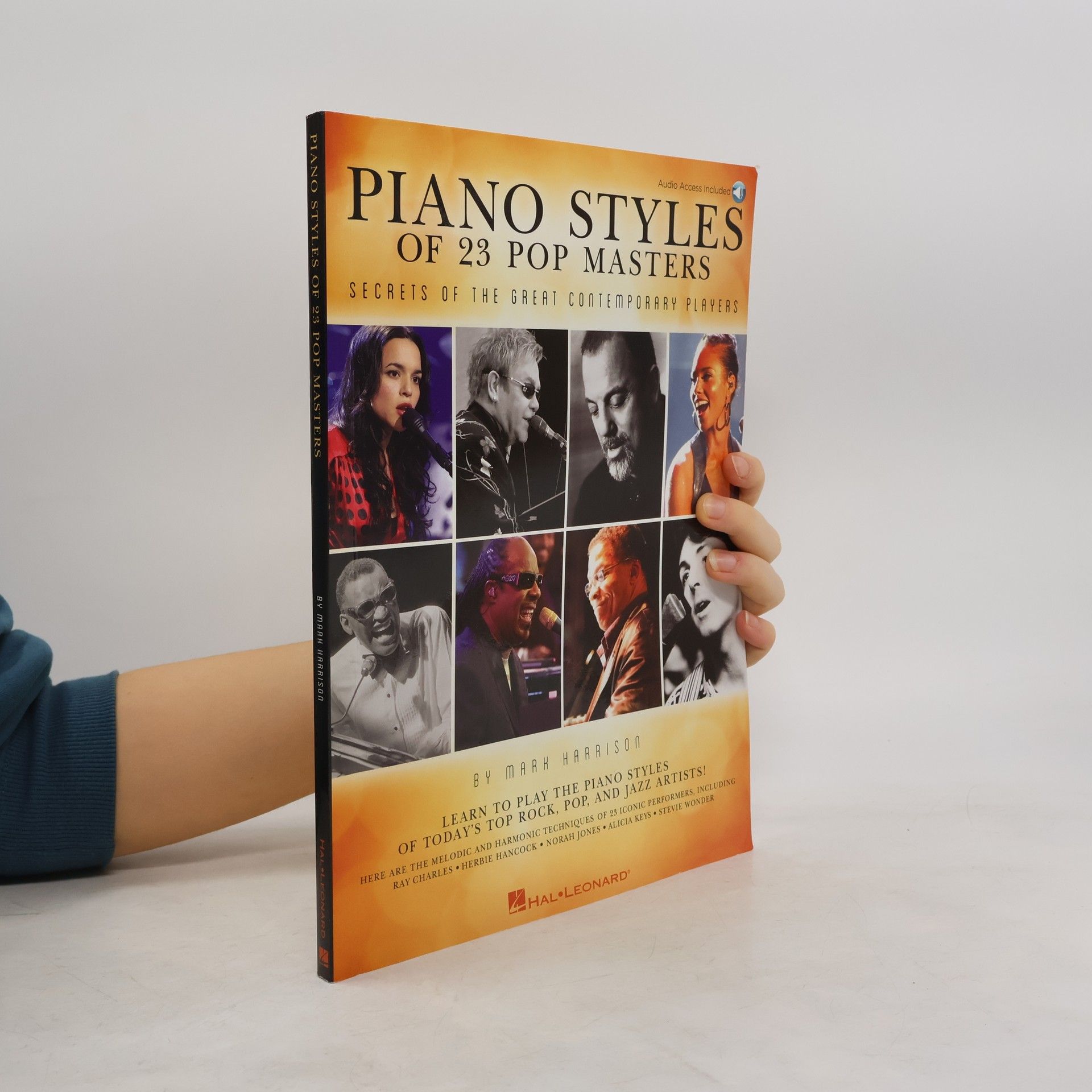 Mark Harrison Piano Styles of 23 Pop Masters - Secrets of the Great Contemporary Players (Book/Online Audio) [With CD (Audio)]