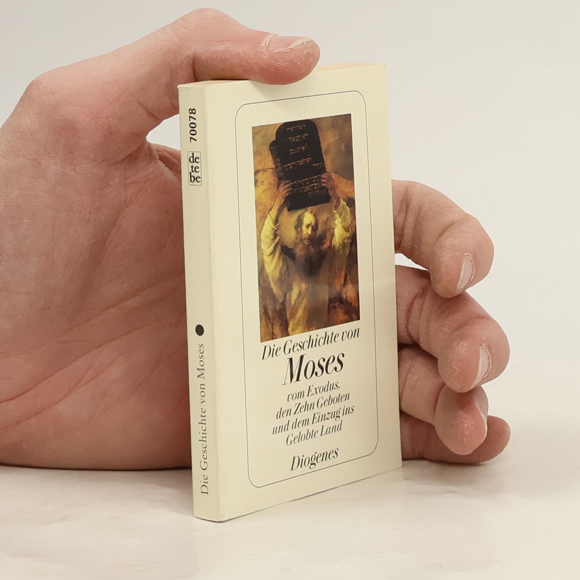 Franz Sutter Die Geschichte von Moses, vom Exodus, den Zehn Geboten und dem Einzug ins Gelobte Land