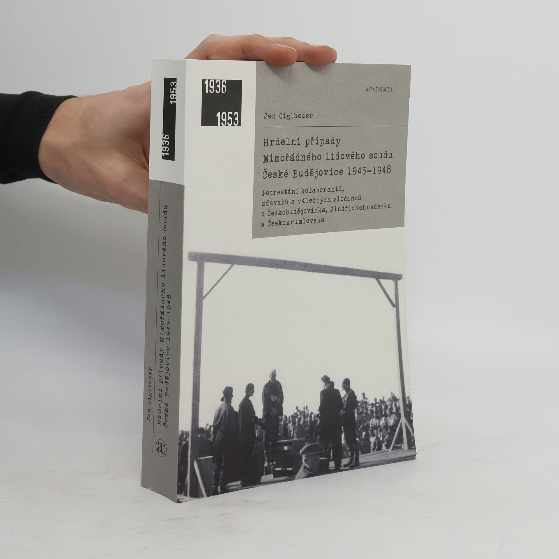 Jan Ciglbauer Hrdelní případy Mimořádného lidového soudu České Budějovice 1945-1948
