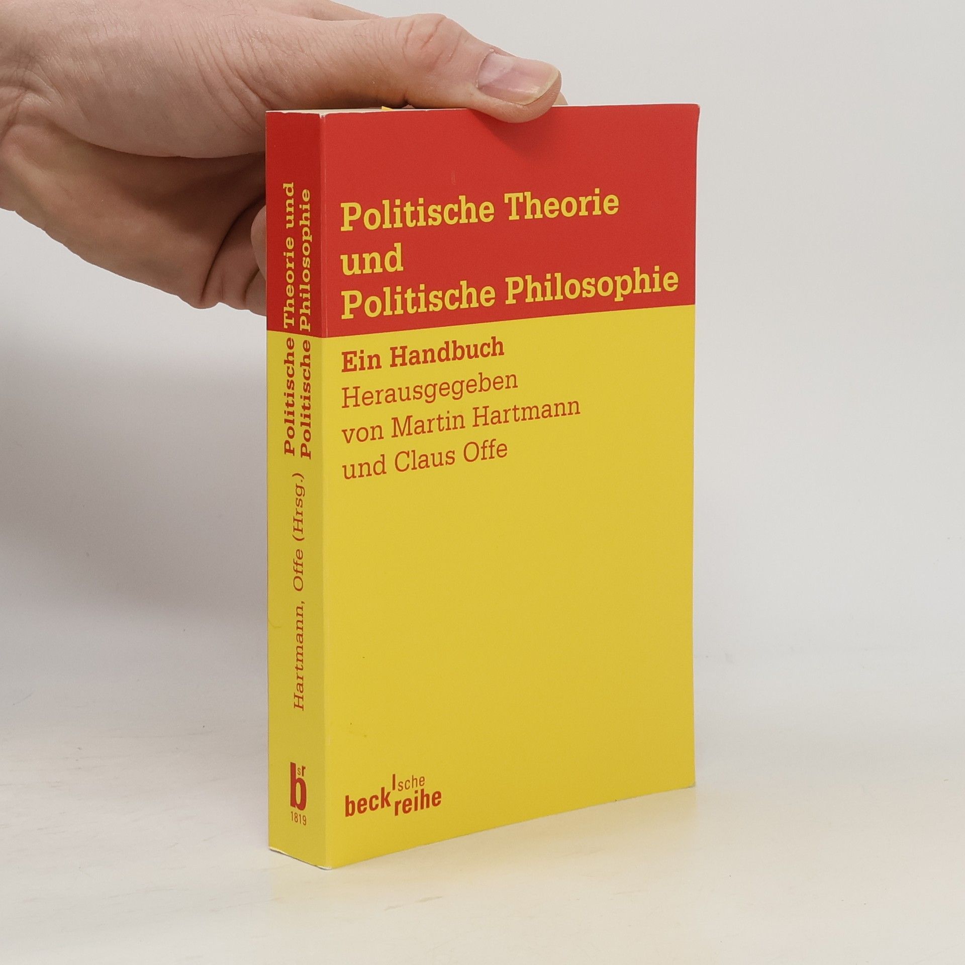 Martin Hartmann Beck'sche Reihe: Politische Theorie und Politische Philosophie