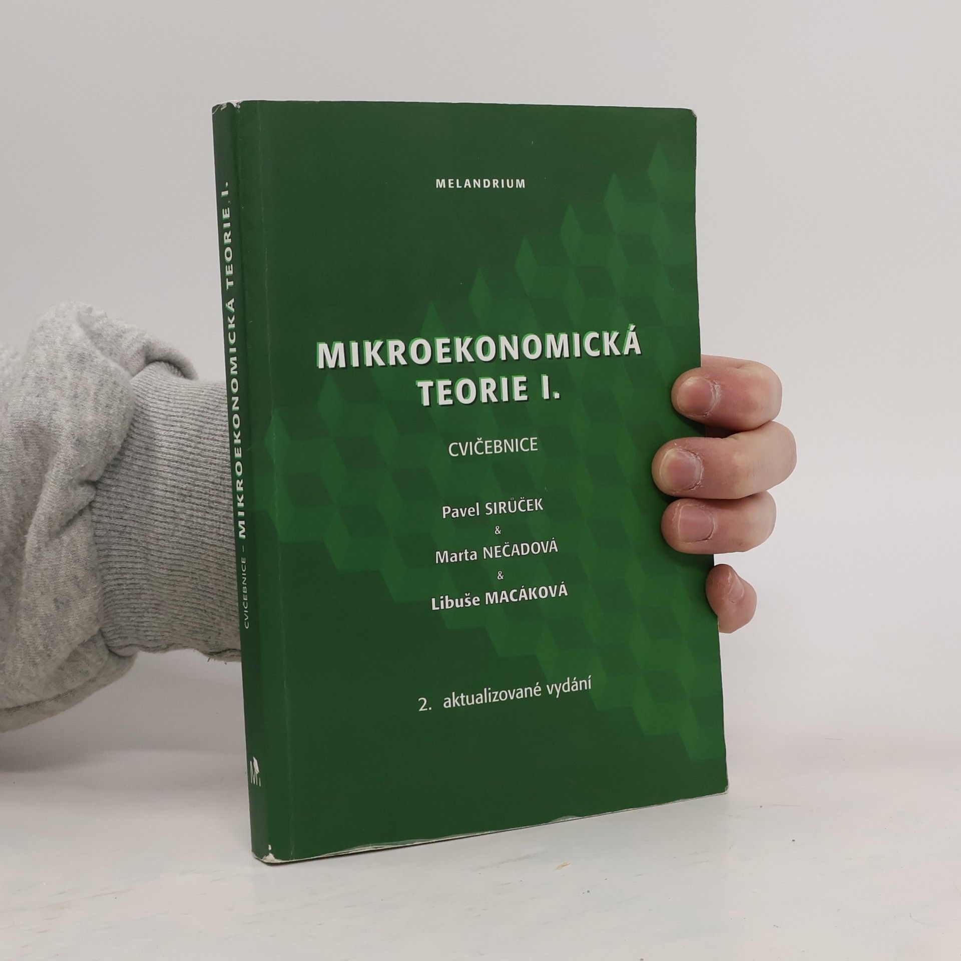 Marta Nečadová Mikroekonomická teorie I. Cvičebnice
