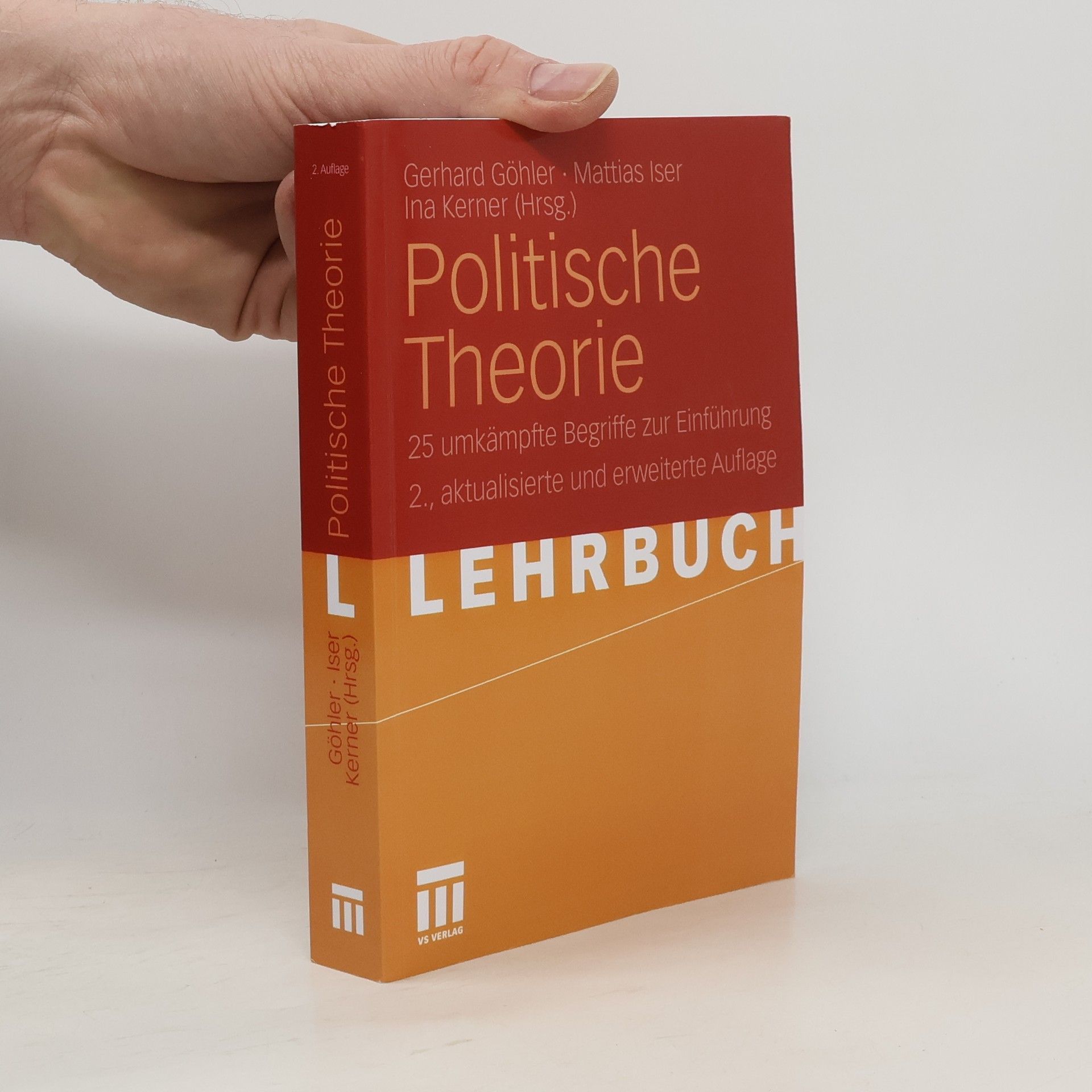 Gerhard Göhler Politische Theorie
