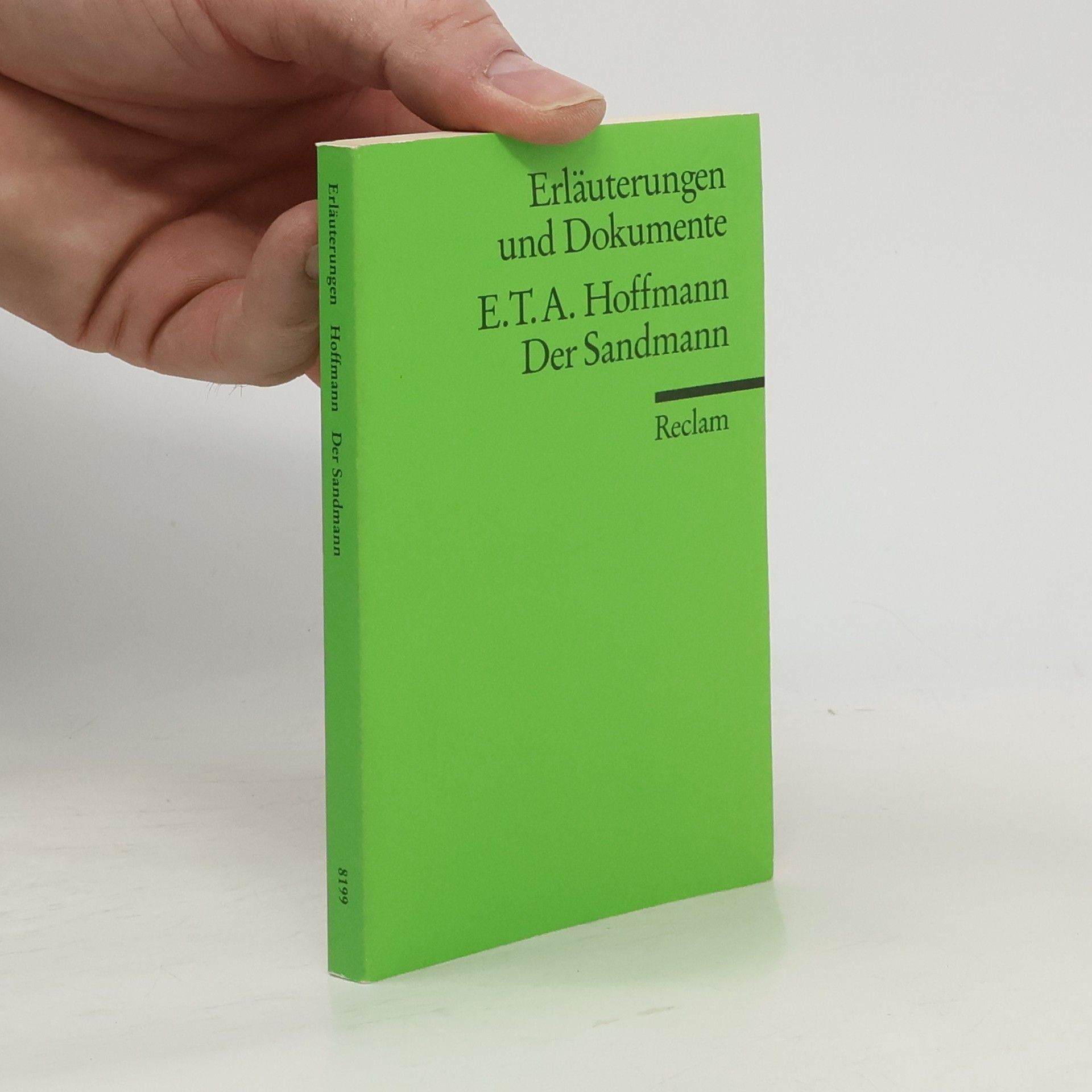 E.T.A. Hoffmann, Der Sandmann