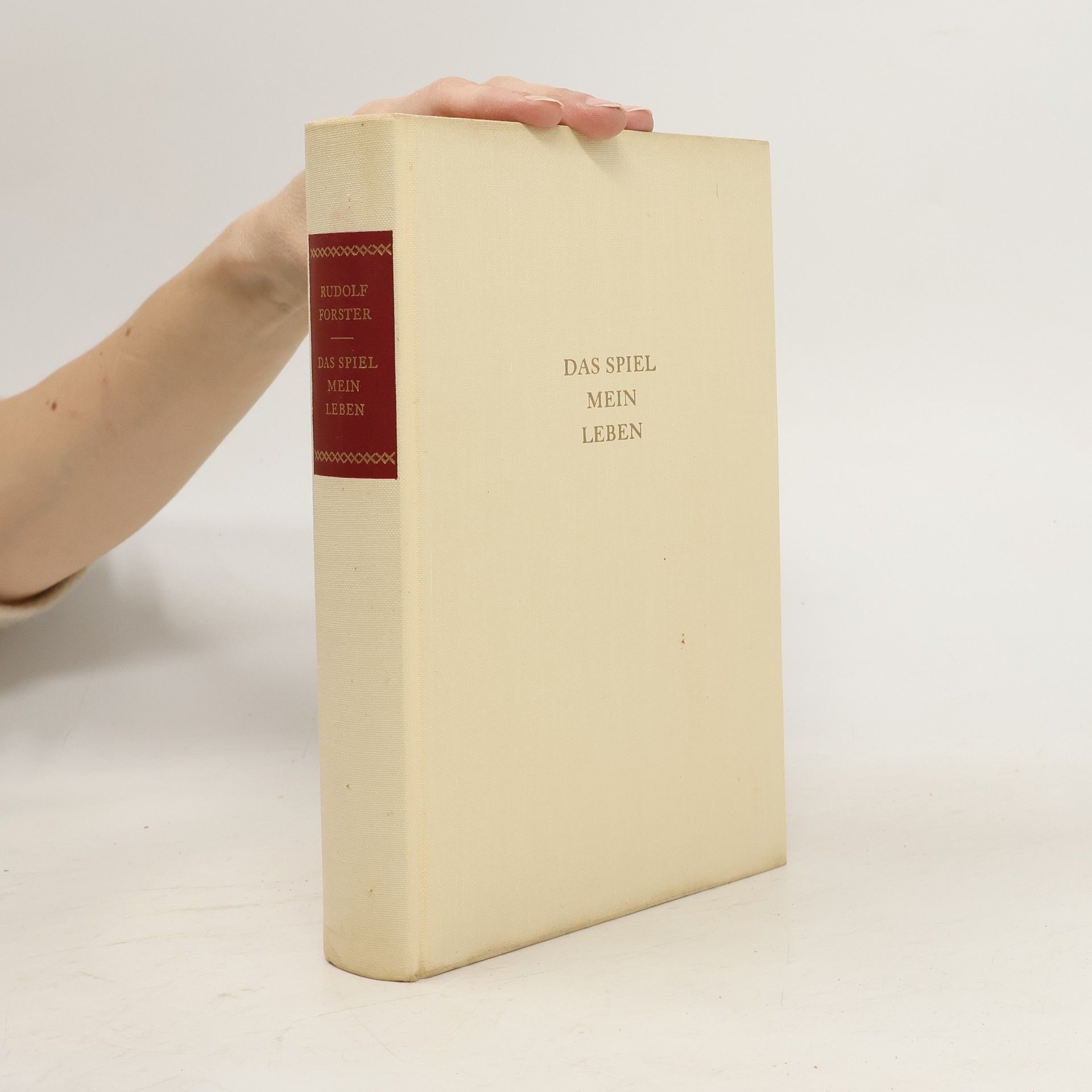 Rudolf Forster Das Spiel mein Leben.