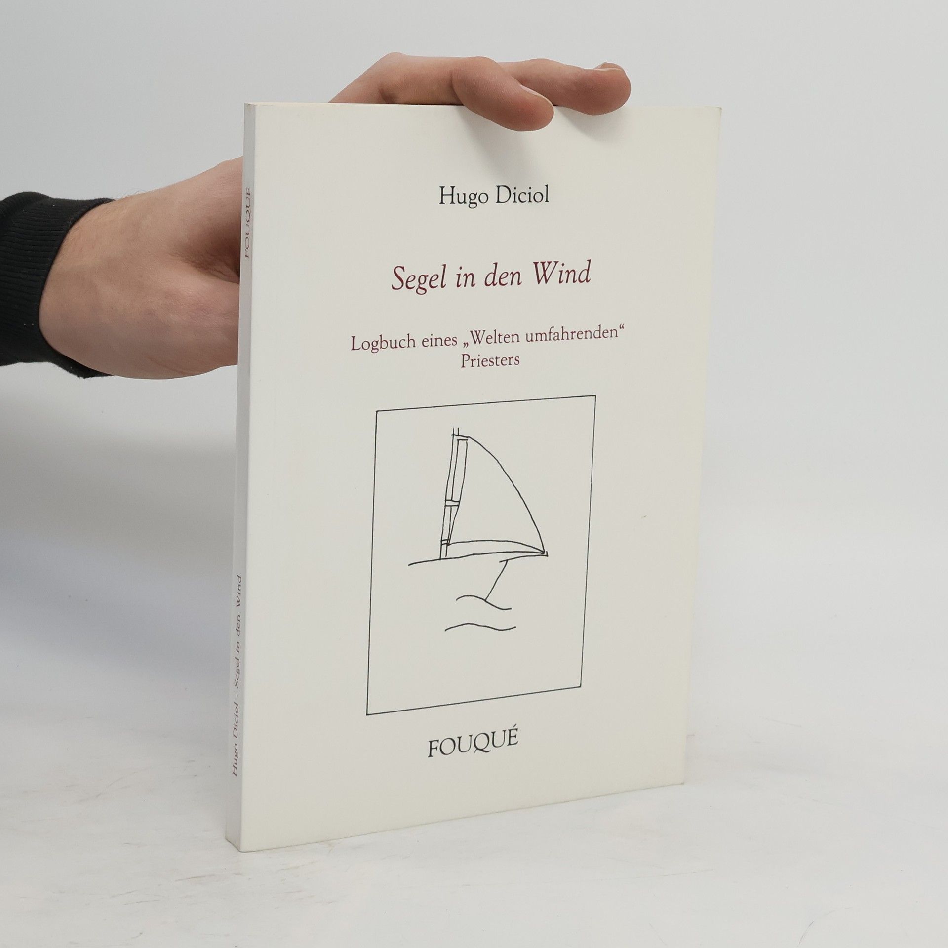 Hugo Diciol Segel in den Wind