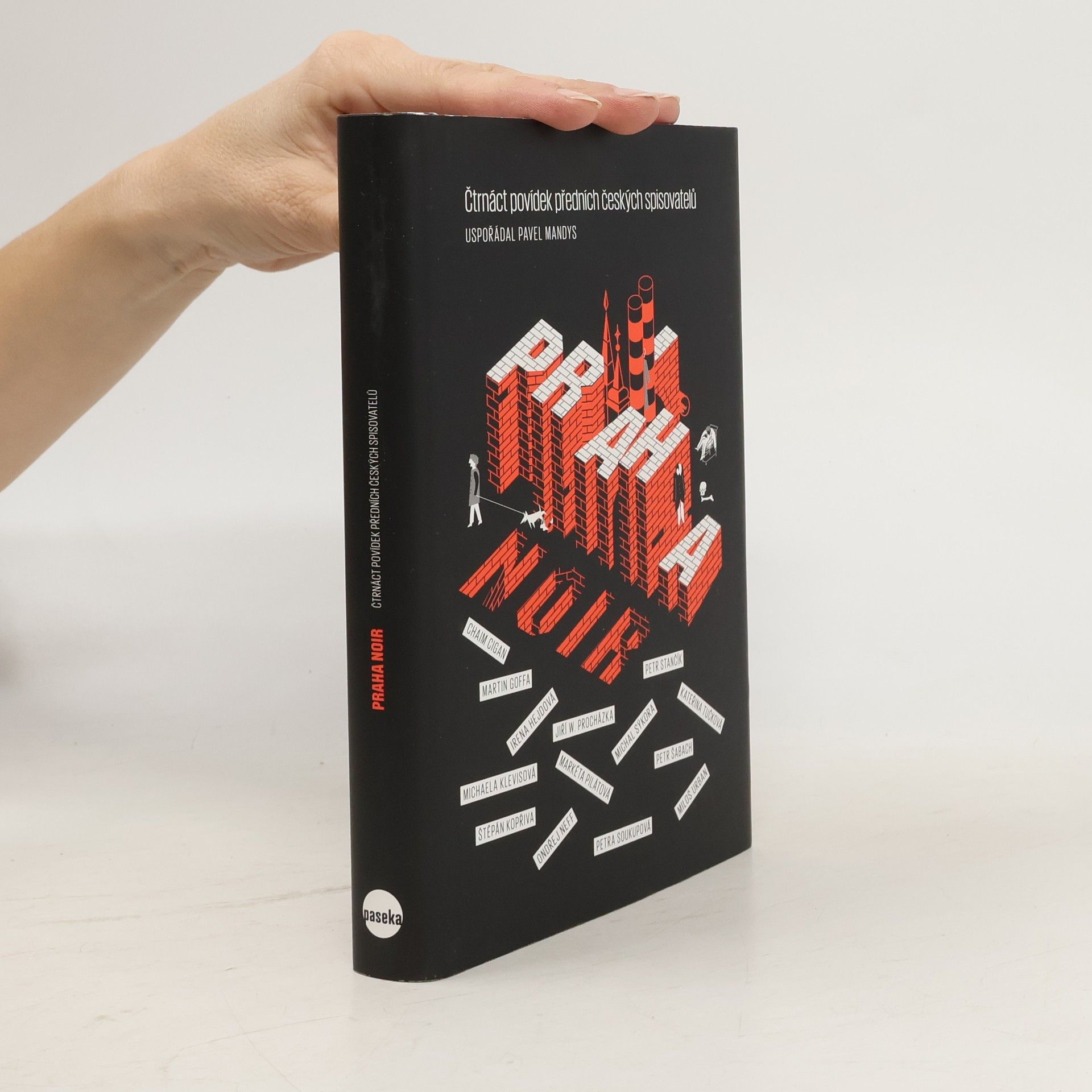 Pavel Mandys Praha noir : čtrnáct povídek předních českých spisovatelů