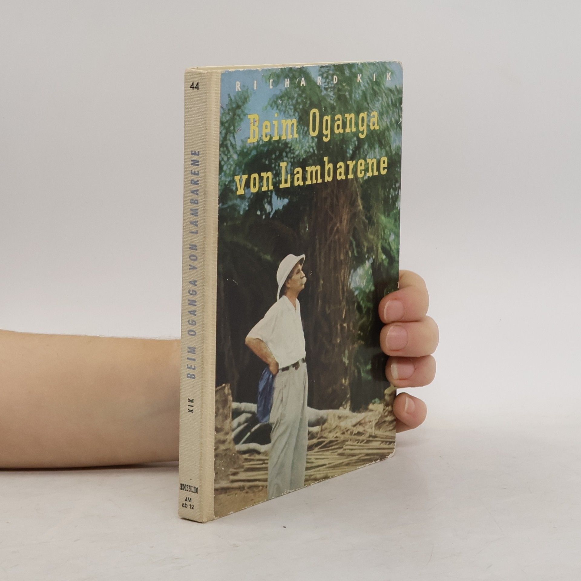 Richard Kik Beim Oganga von Lambarene