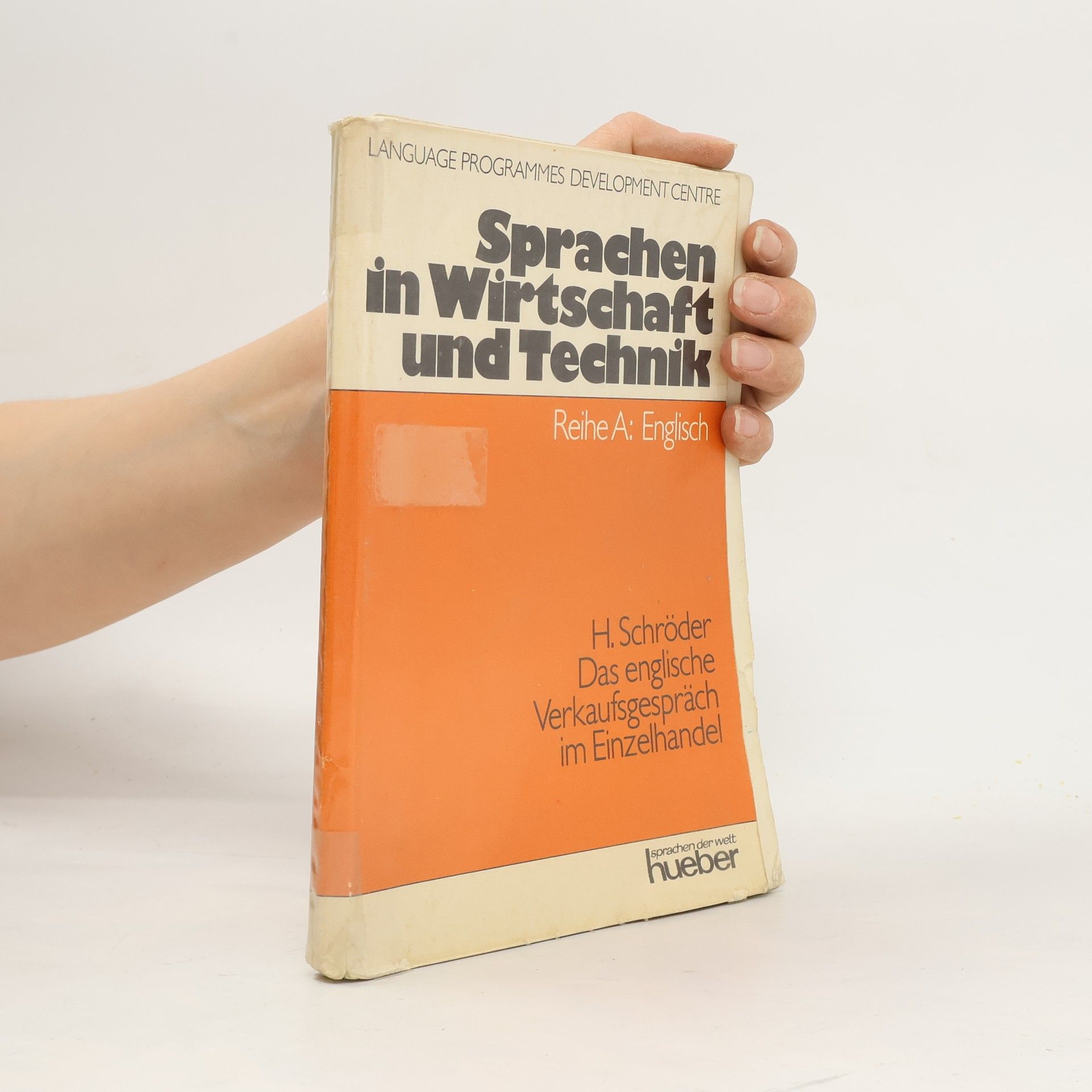 Hilde Schröder Das englische Verkaufsgespräch im Einzelhandel