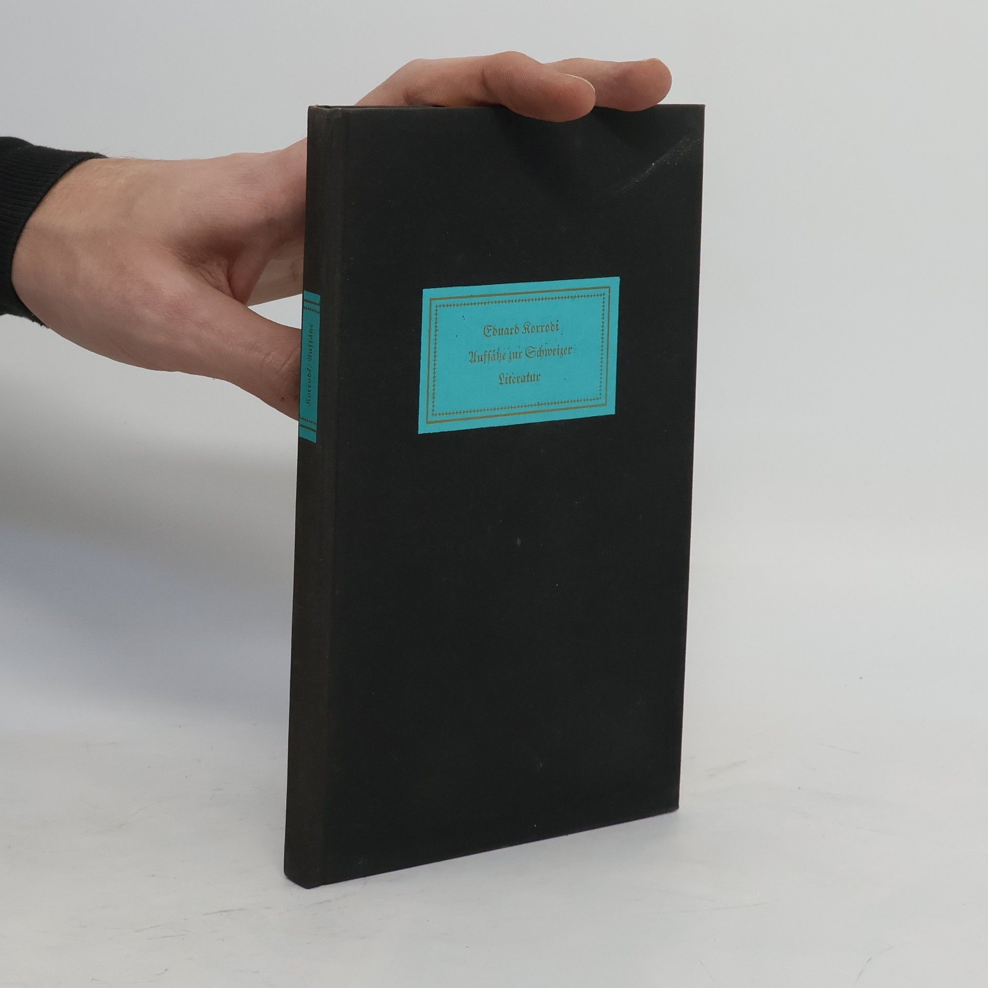 Eduard Korrodi Aufsätze zur schweizer Literatur