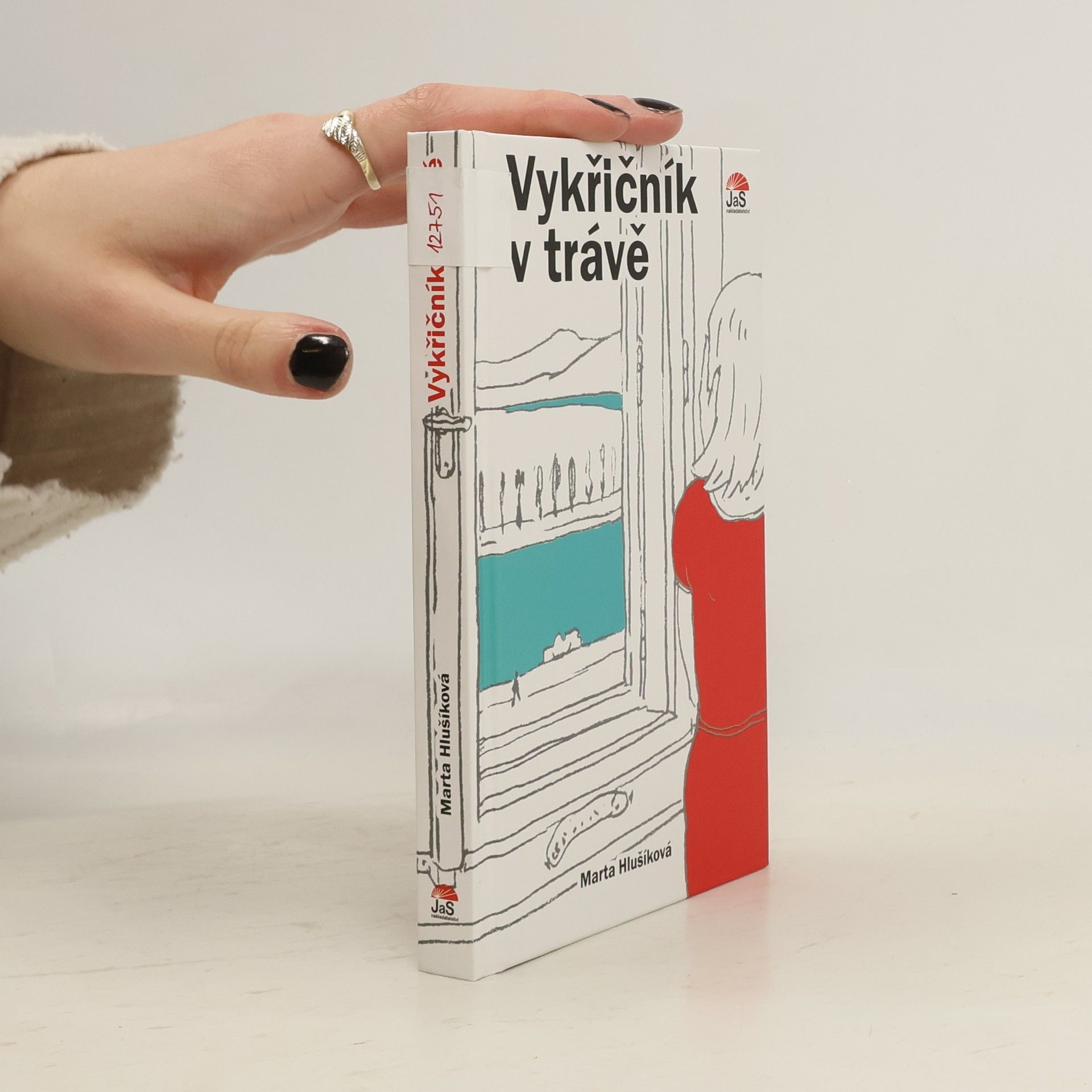 Vykřičník v trávě