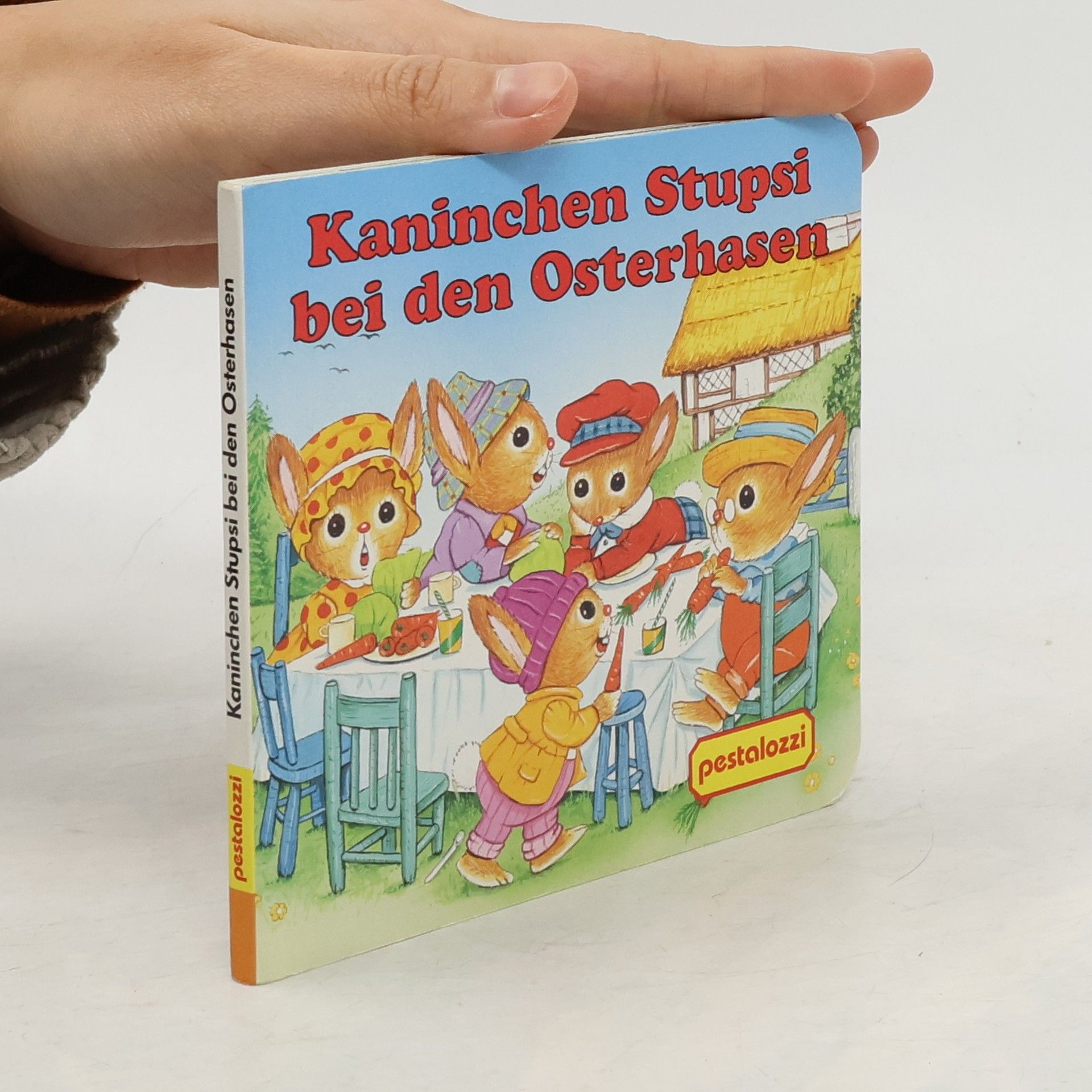 Gisela Fischer-Lingat Kaninchen Stupsi bei den Osterhassen