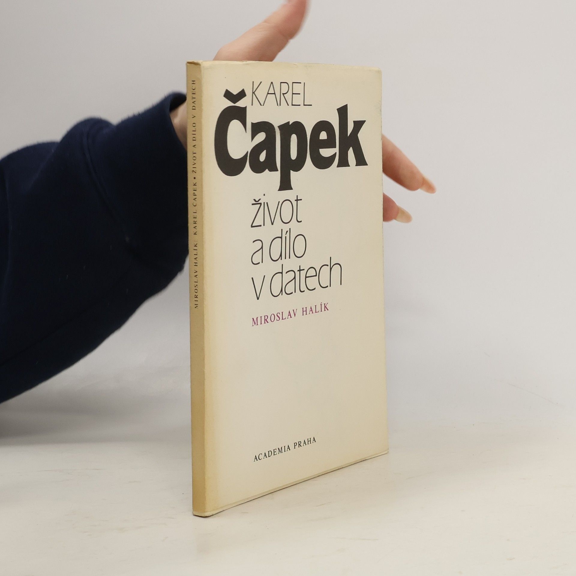 Miroslav Halík Karel Čapek. Život a dílo v datech