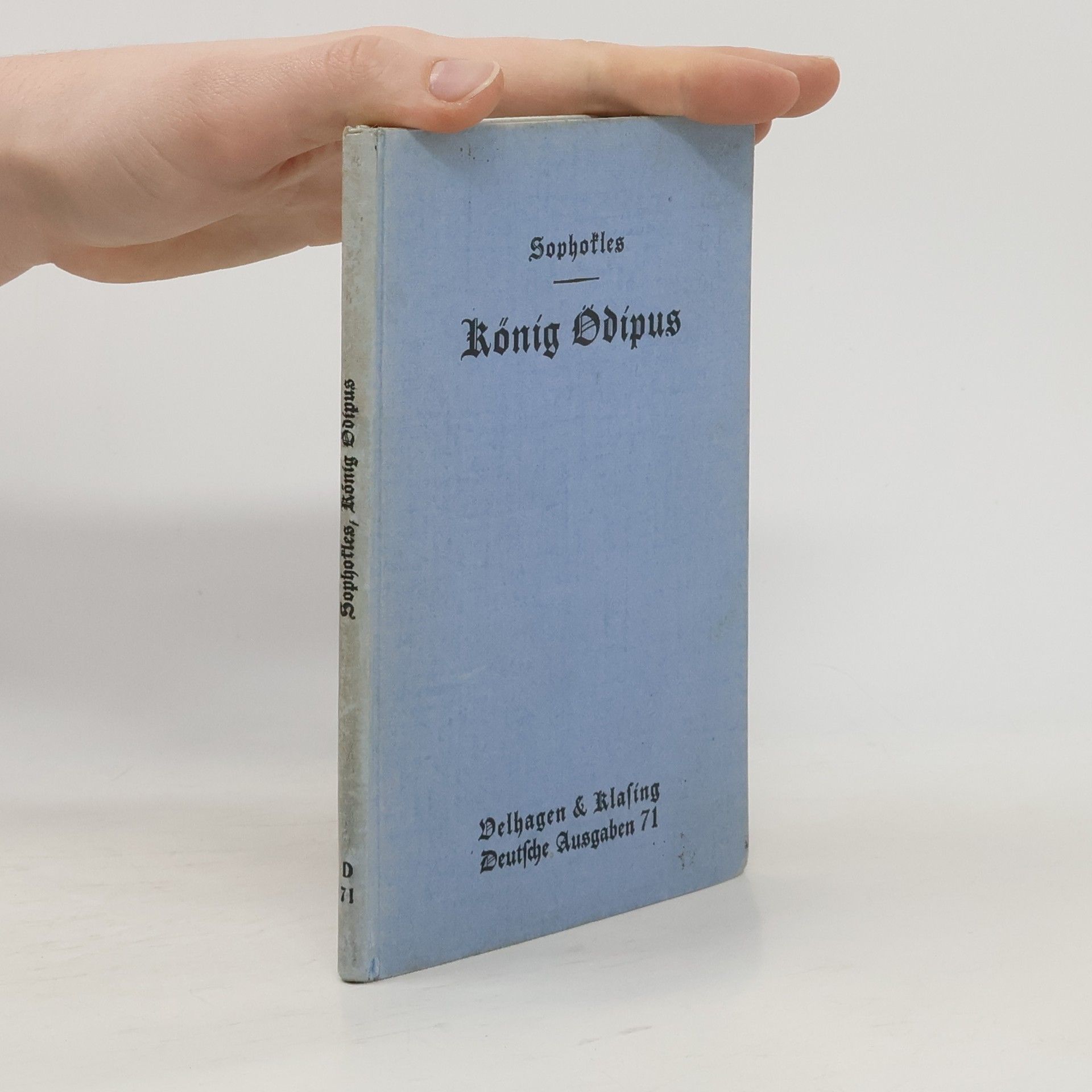 Oskar Hubatsch König Ödipus