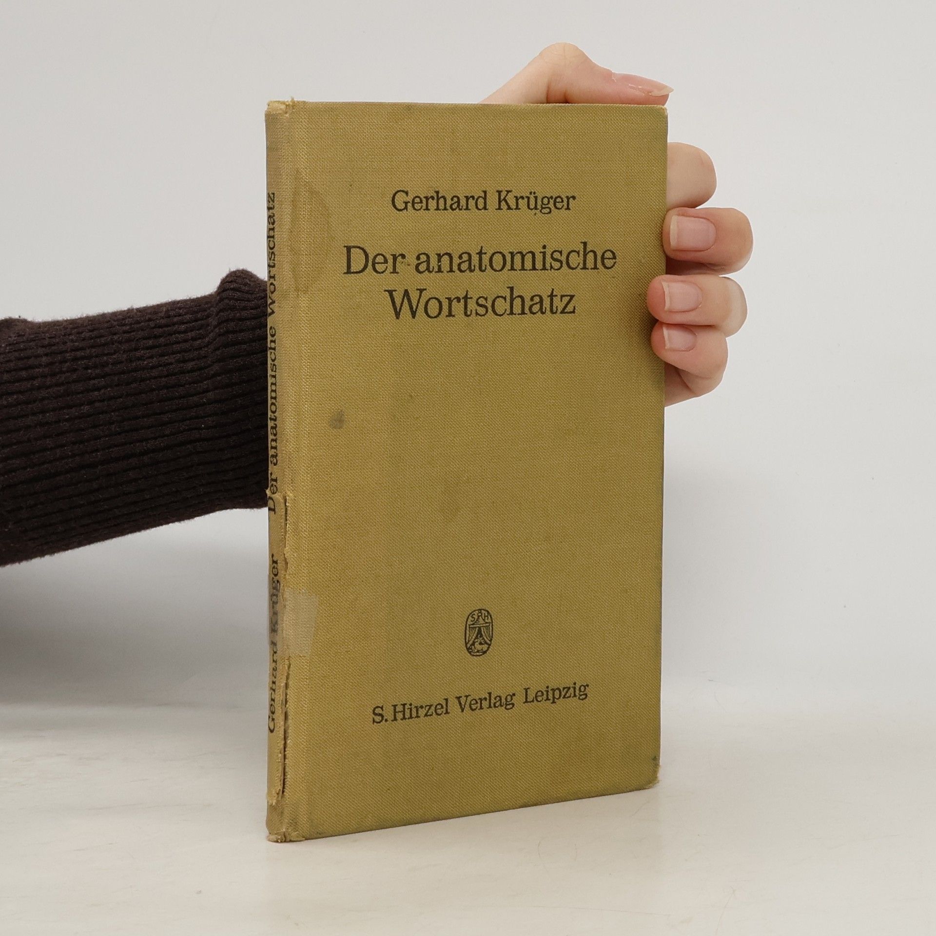 Gerhard Krüger Der anatomische Wortschatz