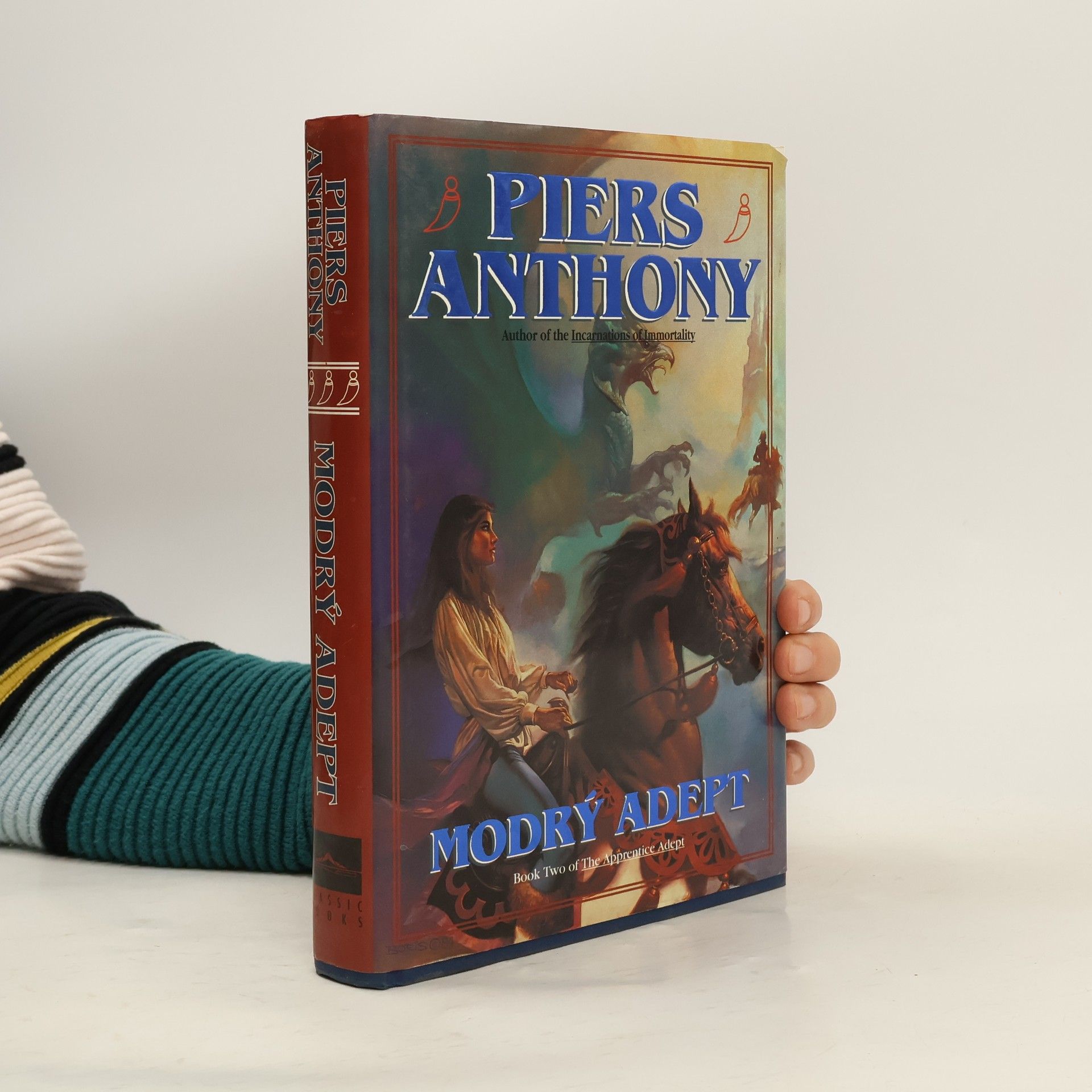 Piers Anthony Začínající adept 2. Modrý adept