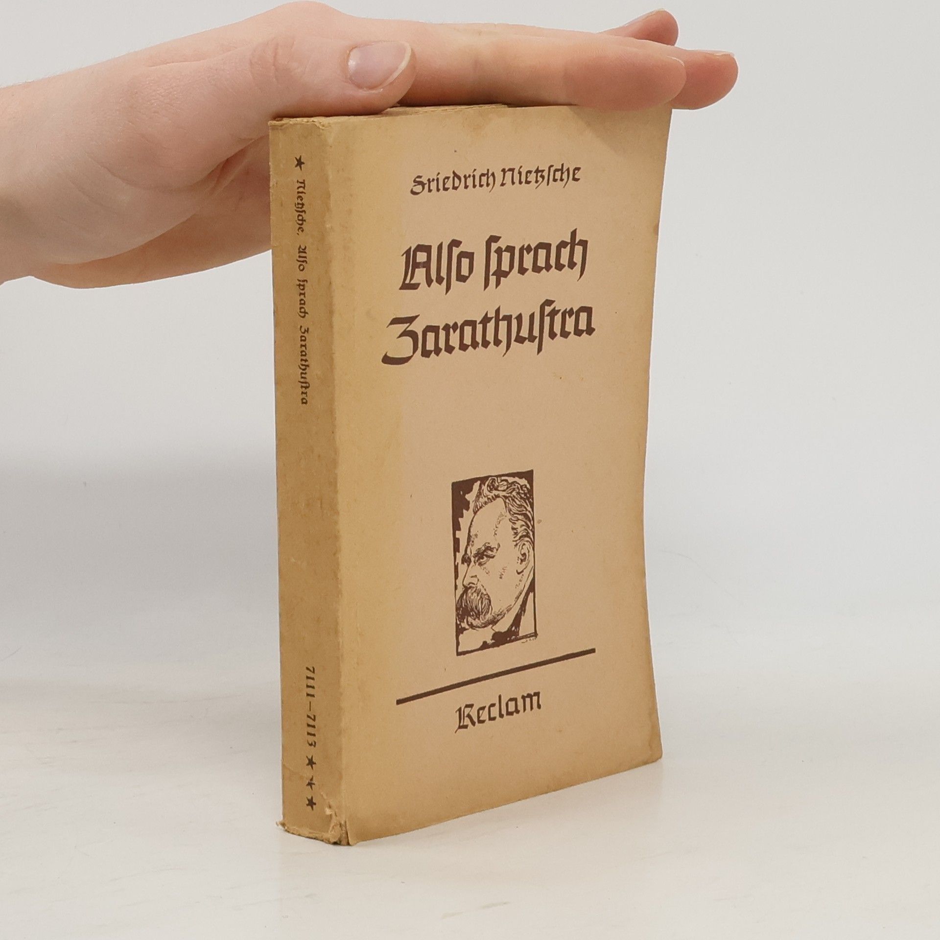 Friedrich Nietzsche Also sprach Zarathustra