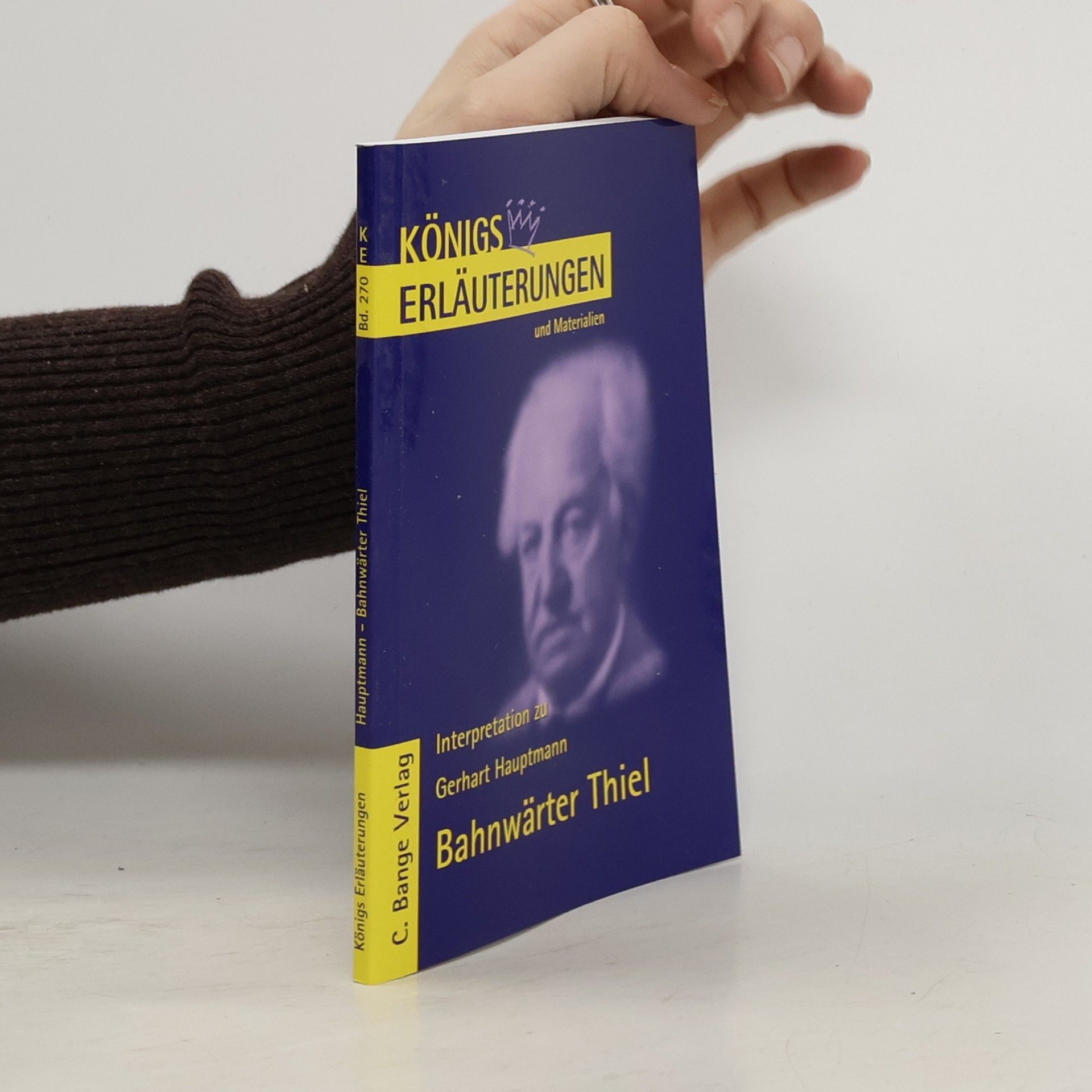 Reiner Poppe Erläuterungen zu Gerhart Hauptmann, Bahnwärter Thiel