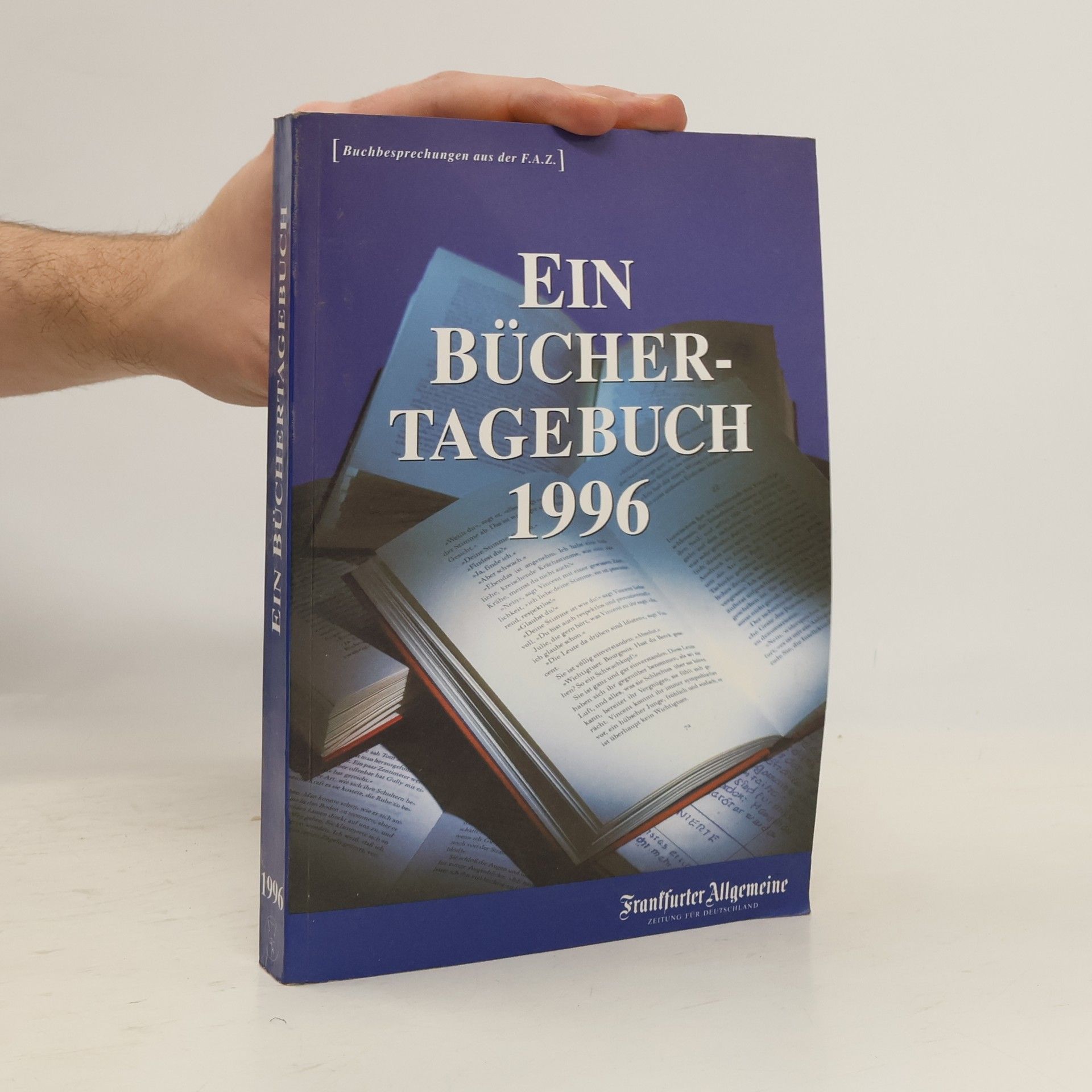 Autorenkollektiv Ein Büchertagebuch 1996