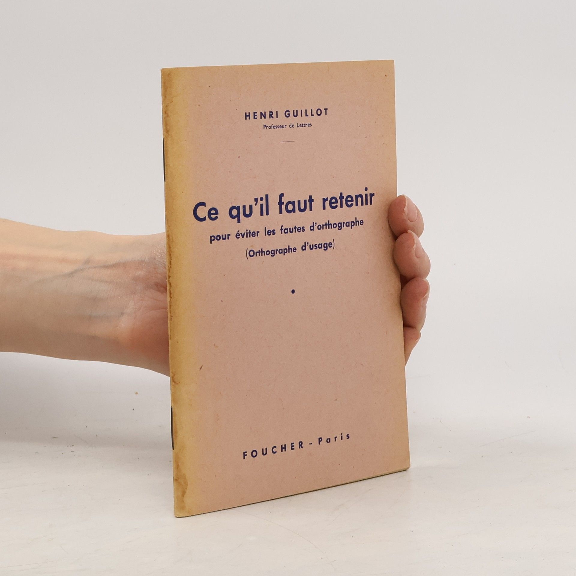 Henri Guillot Ce qu´il faut retenir