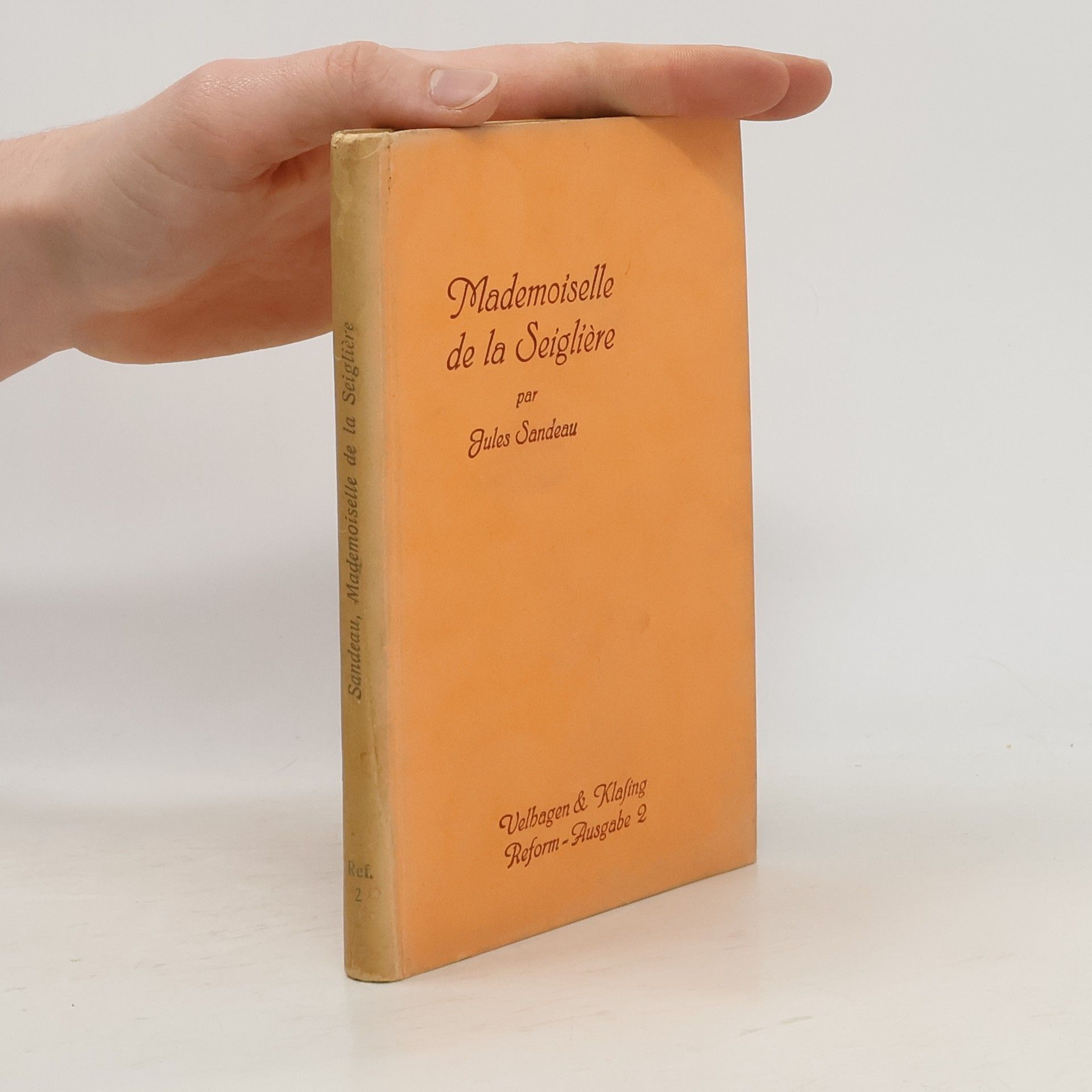 Jules Sandeau Mademoiselle de la Seigliere