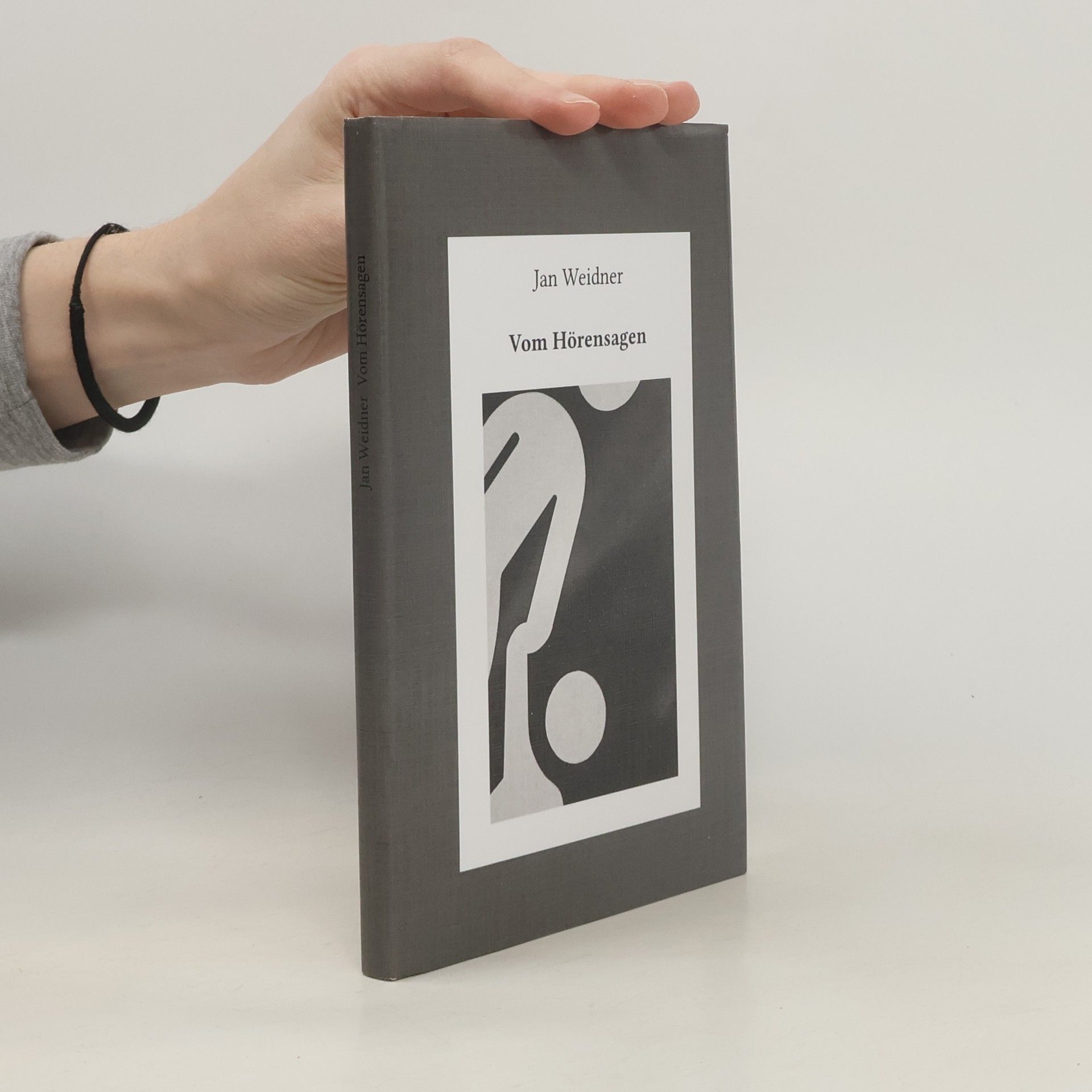 Jan Weidner Vom Hörensagen