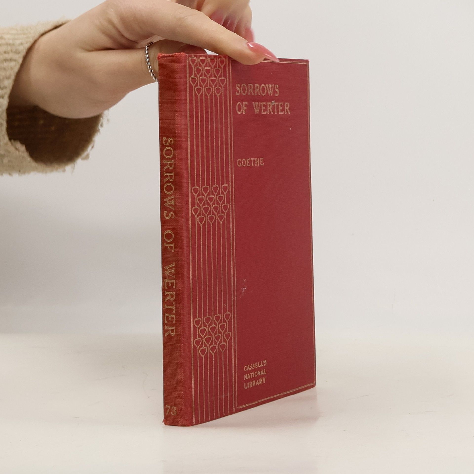 Johann Wolfgang von Goethe Sorrows of Werter