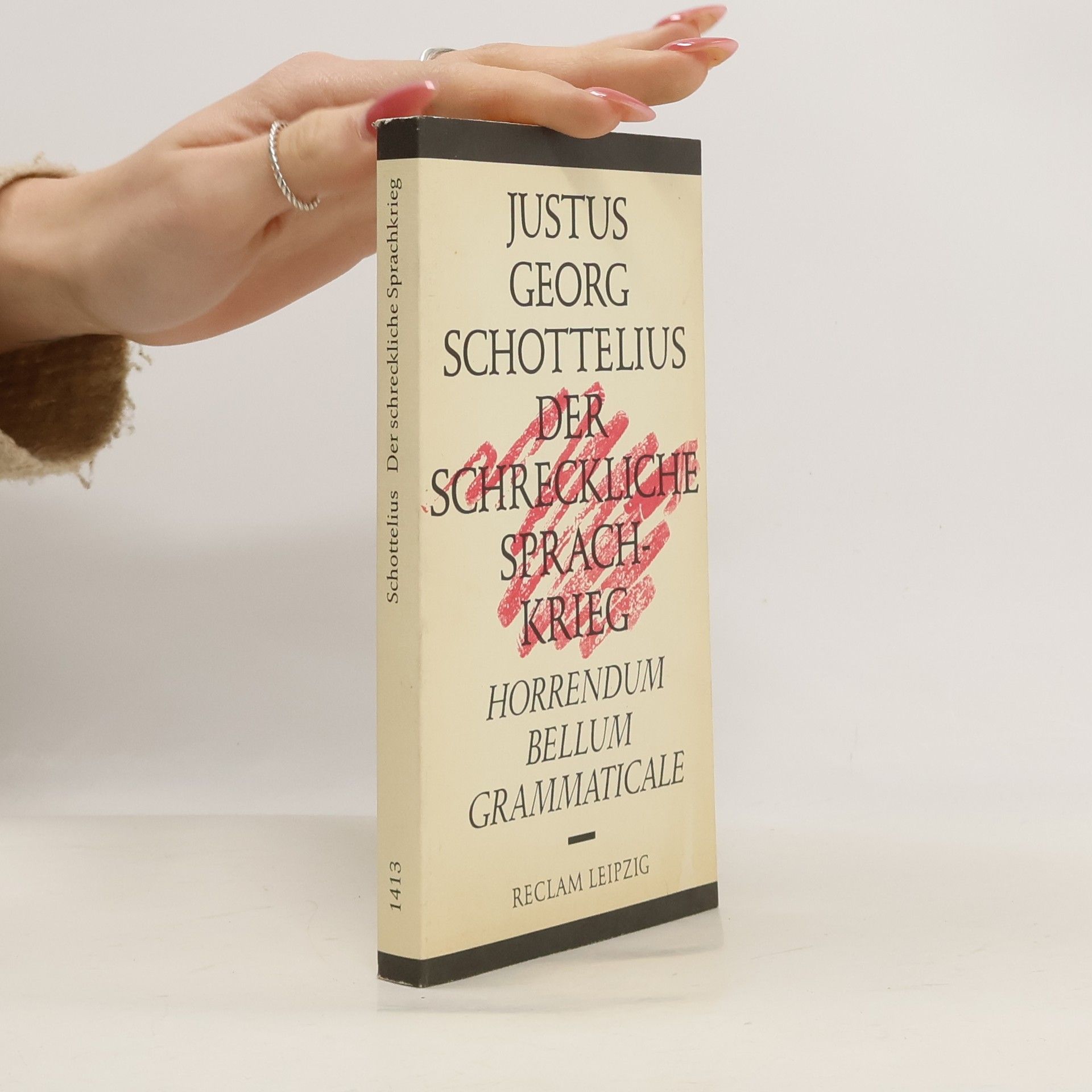 Reclam-Bibliothek: Der schreckliche Sprachkrieg