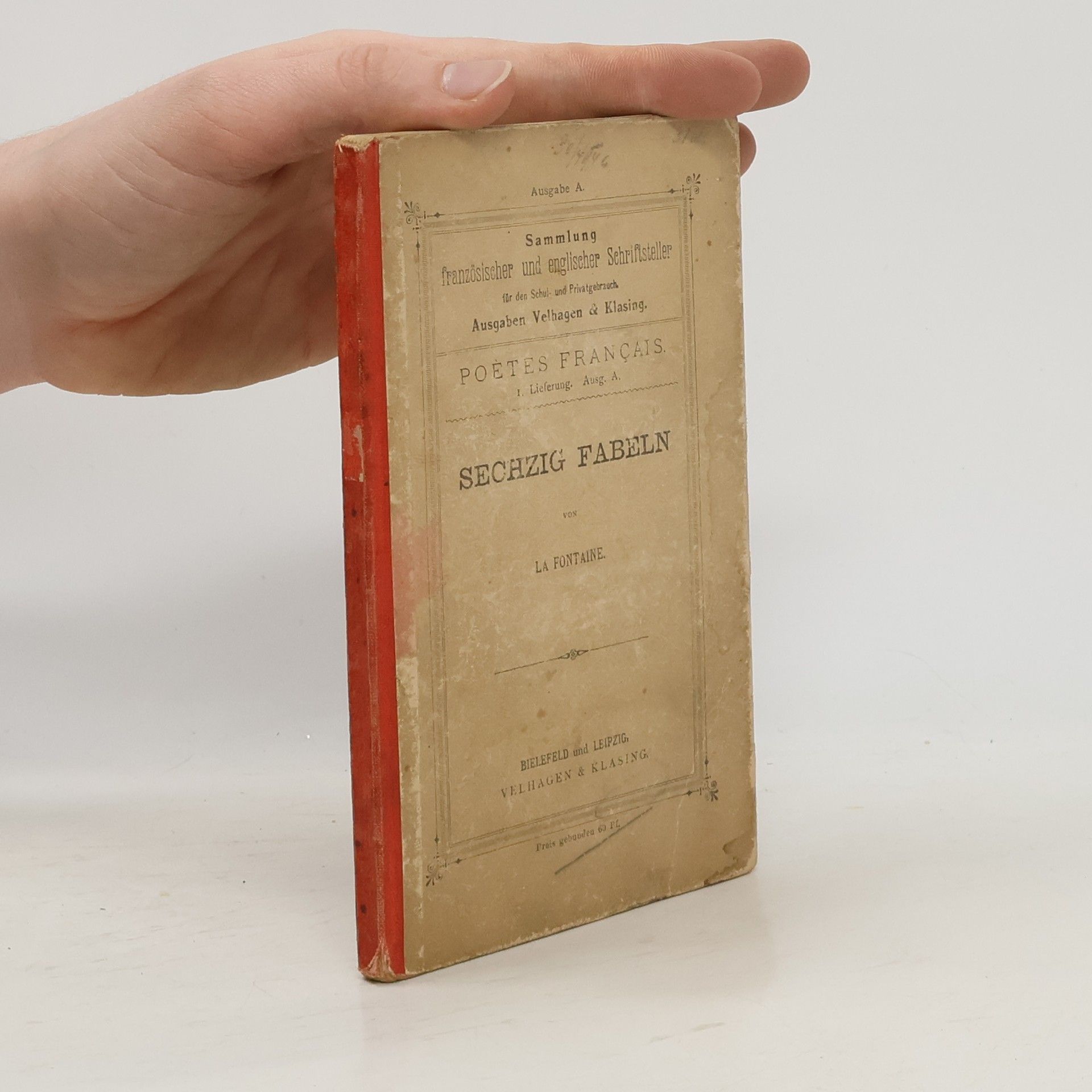 Jean de La Fontaine Sechzig Fabeln