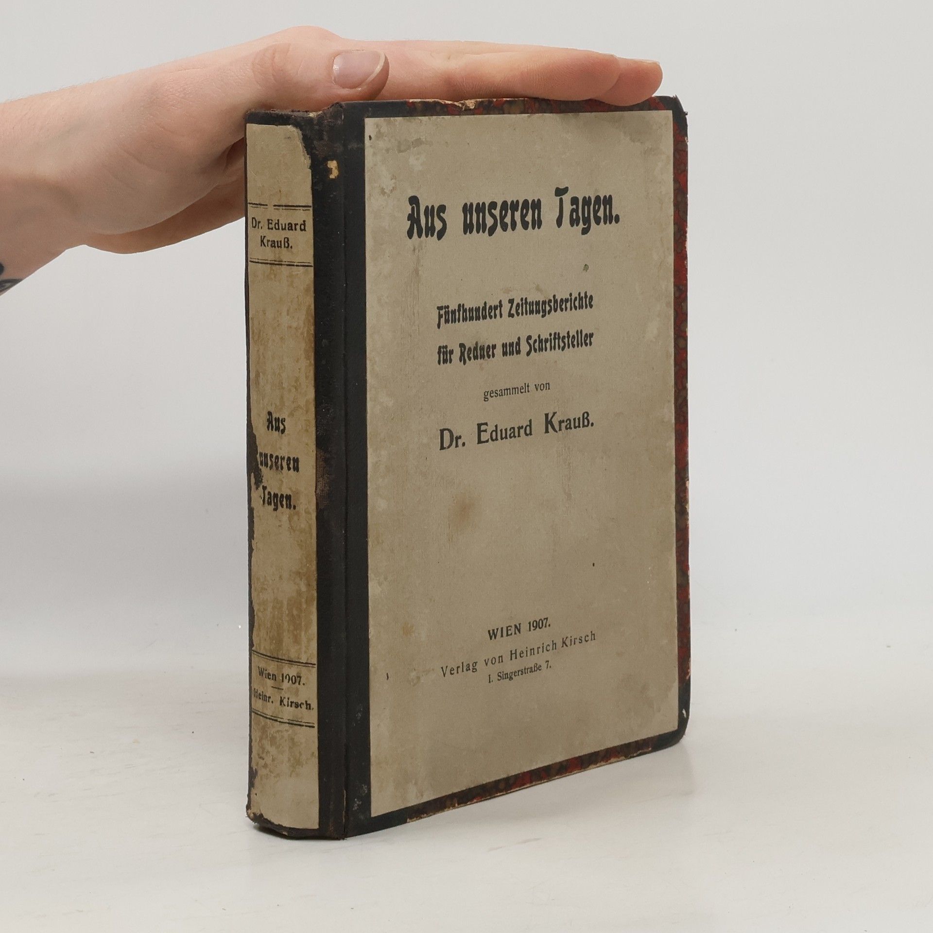 Eduard Krauss Aus unseren Tagen