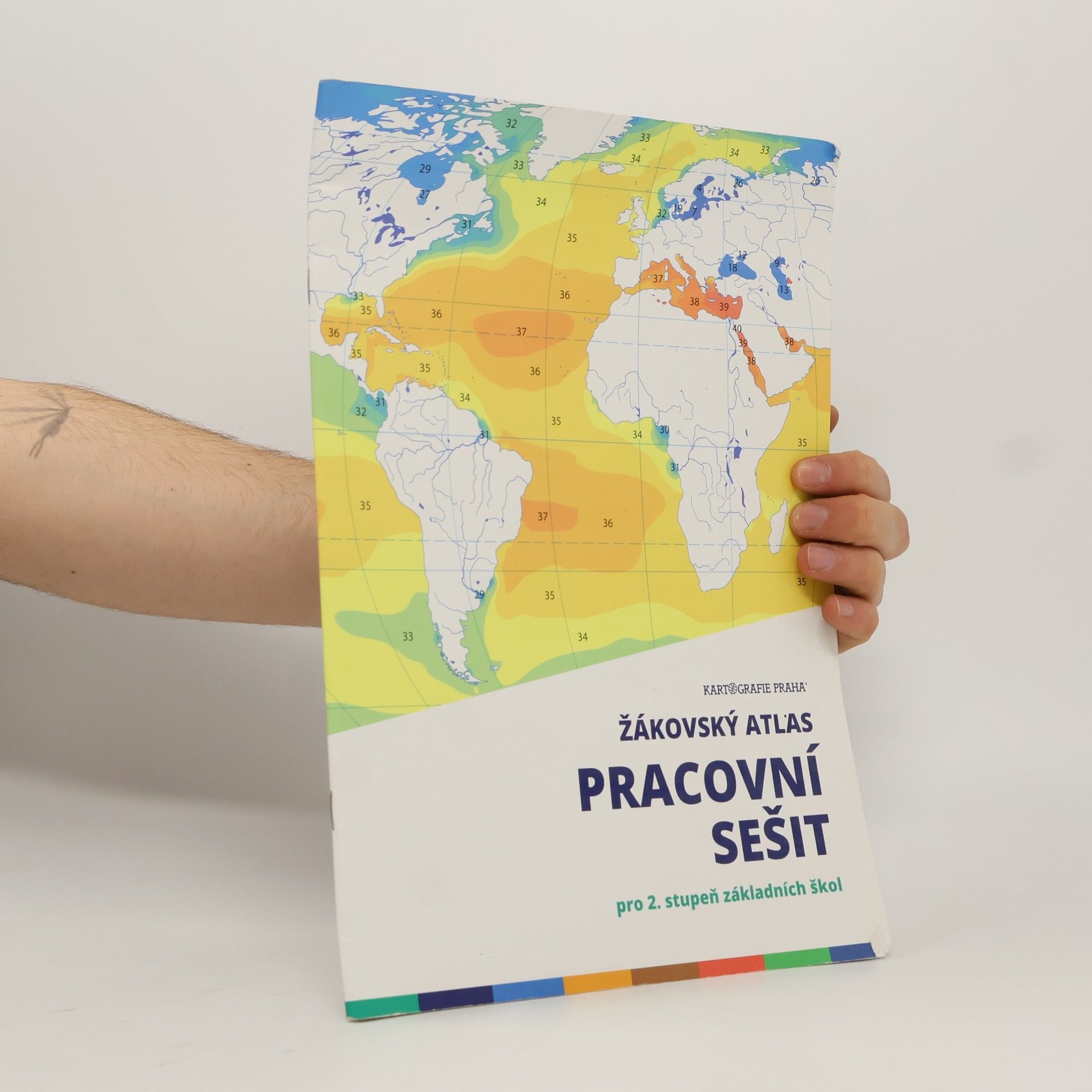 Lenka Olivová Žákovský atlas pro 2. stupeň základních škol. Pracovní sešit