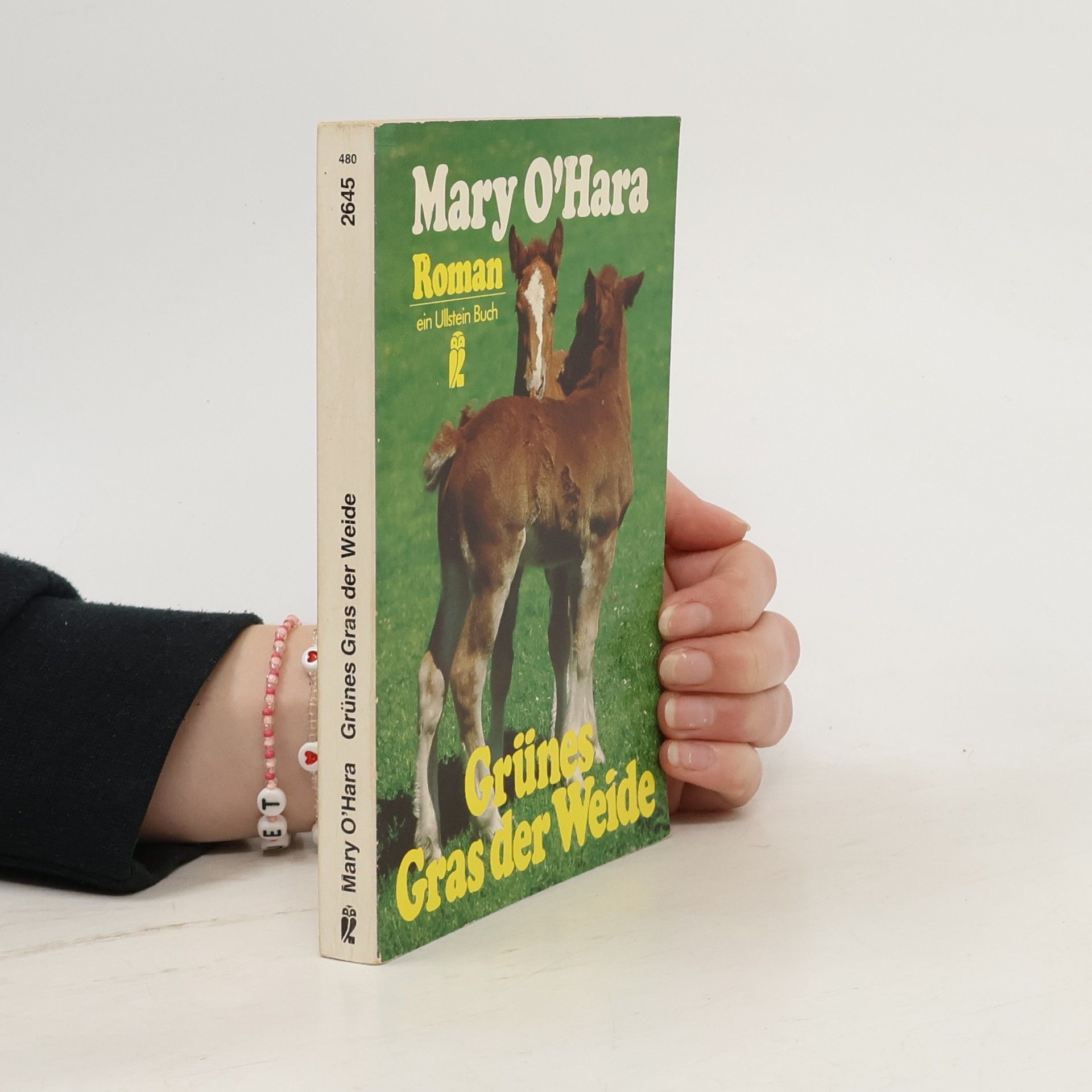 Grünes Gras der Weide