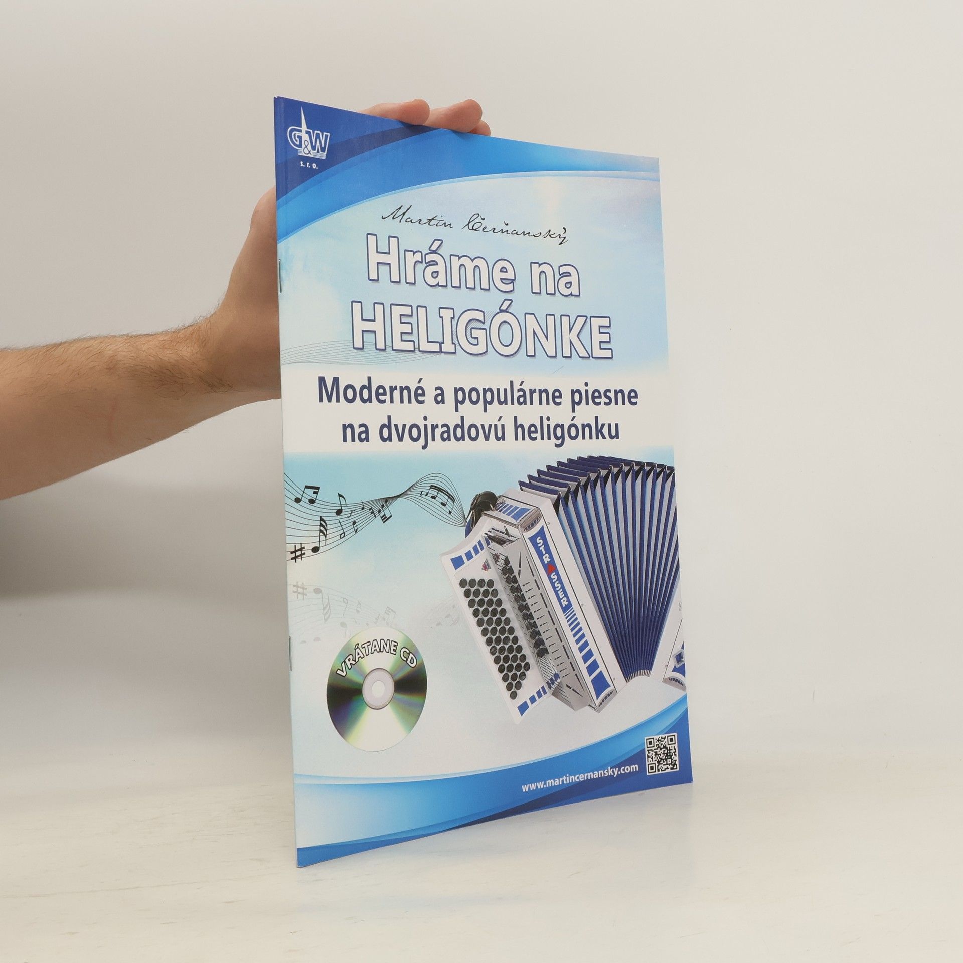 Martin Čermanský Hráme na heligónke: Moderné a populárne piesne na dvojradovú heligónku