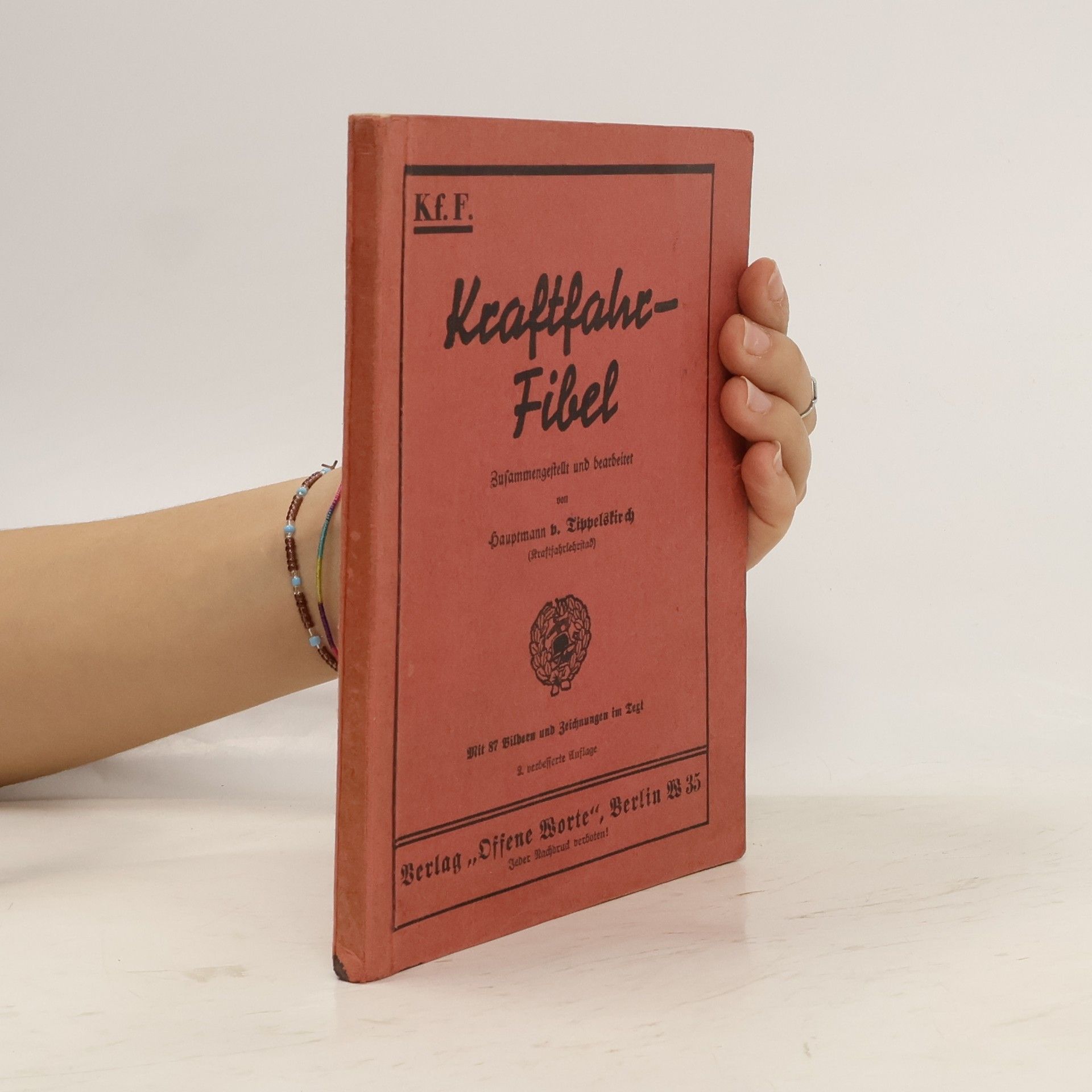 Helmut von Tippelskirch Kraftfahr-Fibel