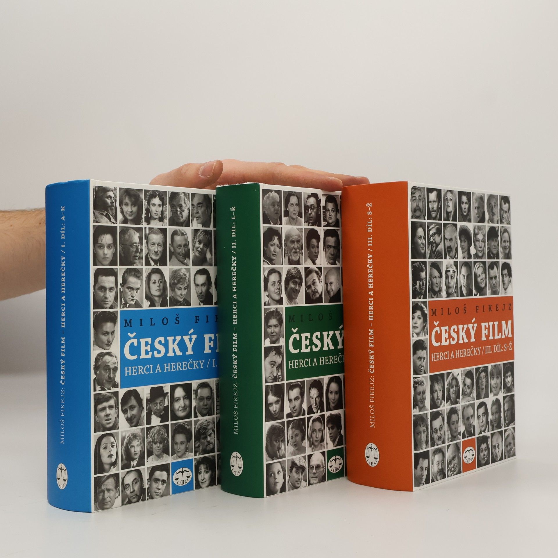Miloš Fikejz Český film. Herci a herečky 1-3. A-Ž
