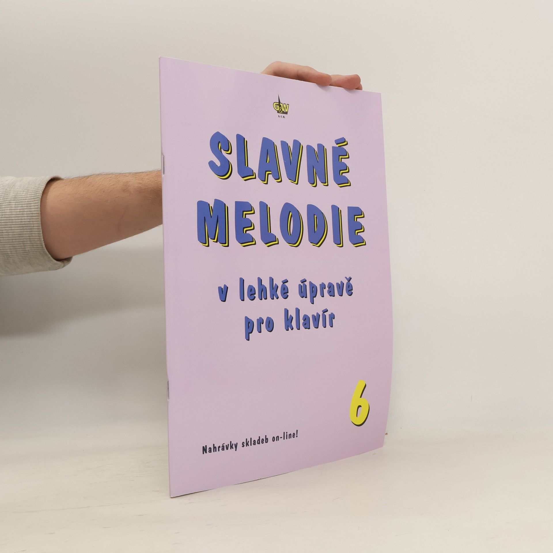G+W Slavné melodie v lehké úpravě pro klavír 6.díl+CD