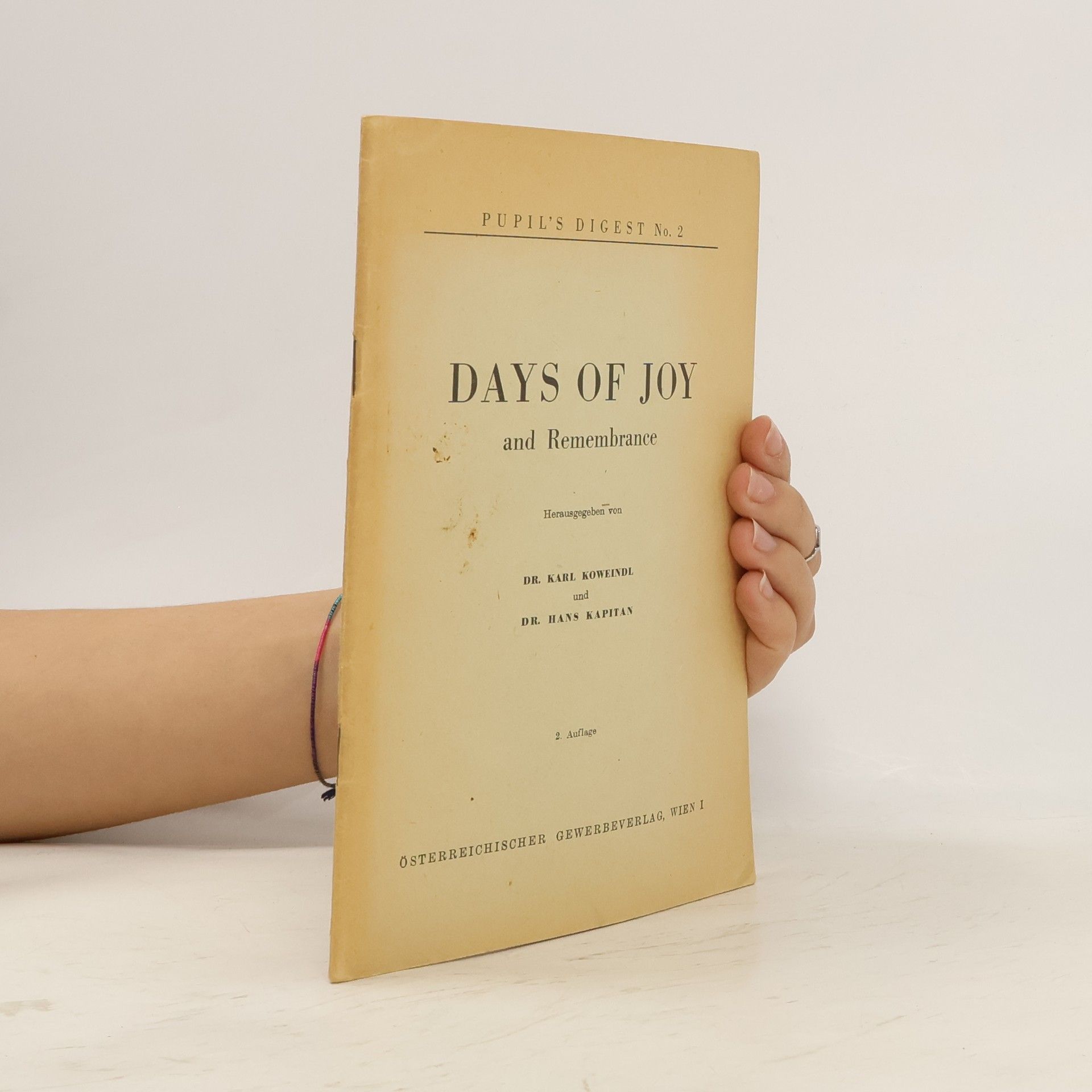 Autorenkollektiv Days of Joy and Remembrance