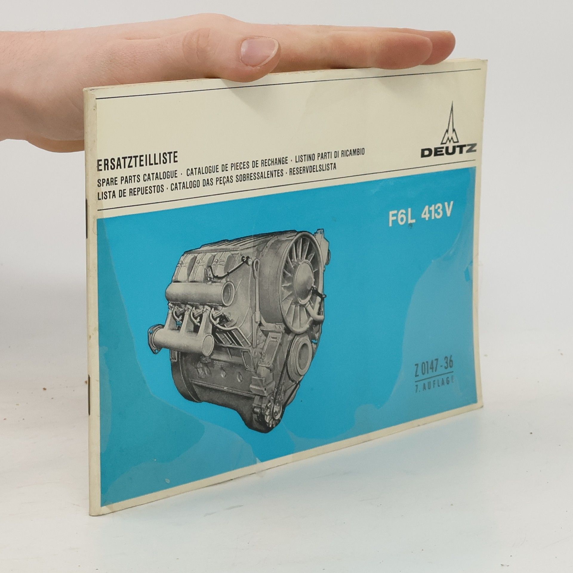 Various authors Deutz F6L 413 V - Ersatzteilliste