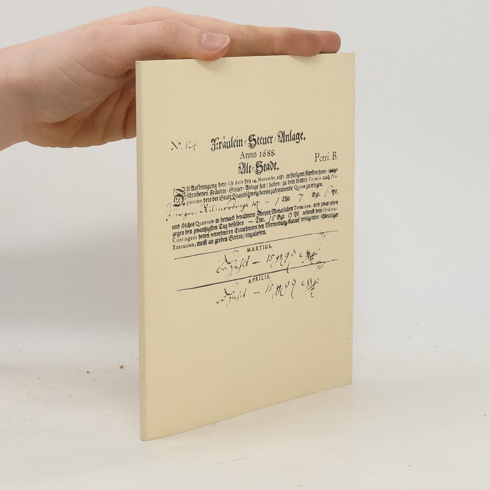 Heiratssteuer - Fräuleinsteuer - Prinzessinsteuer