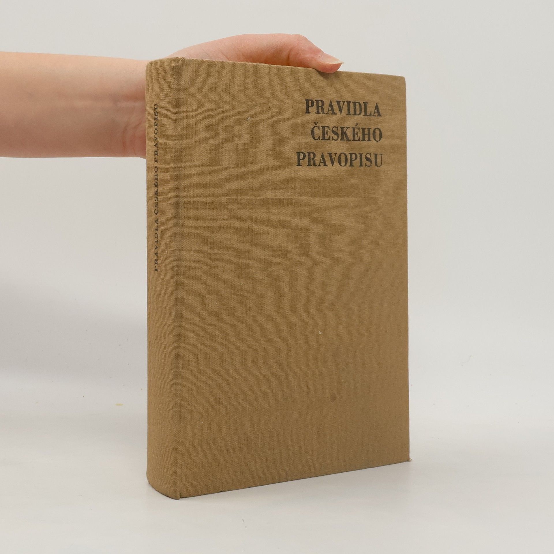 Bohuslav Havránek Pravidla českého pravopisu