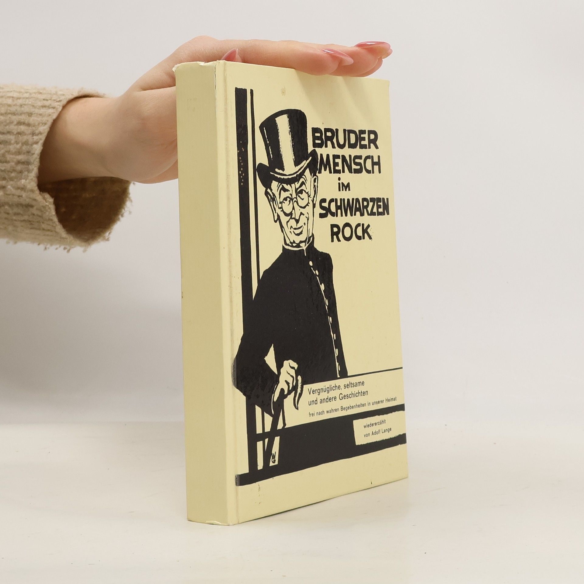 Bruder Mensch im schwarzen Rock