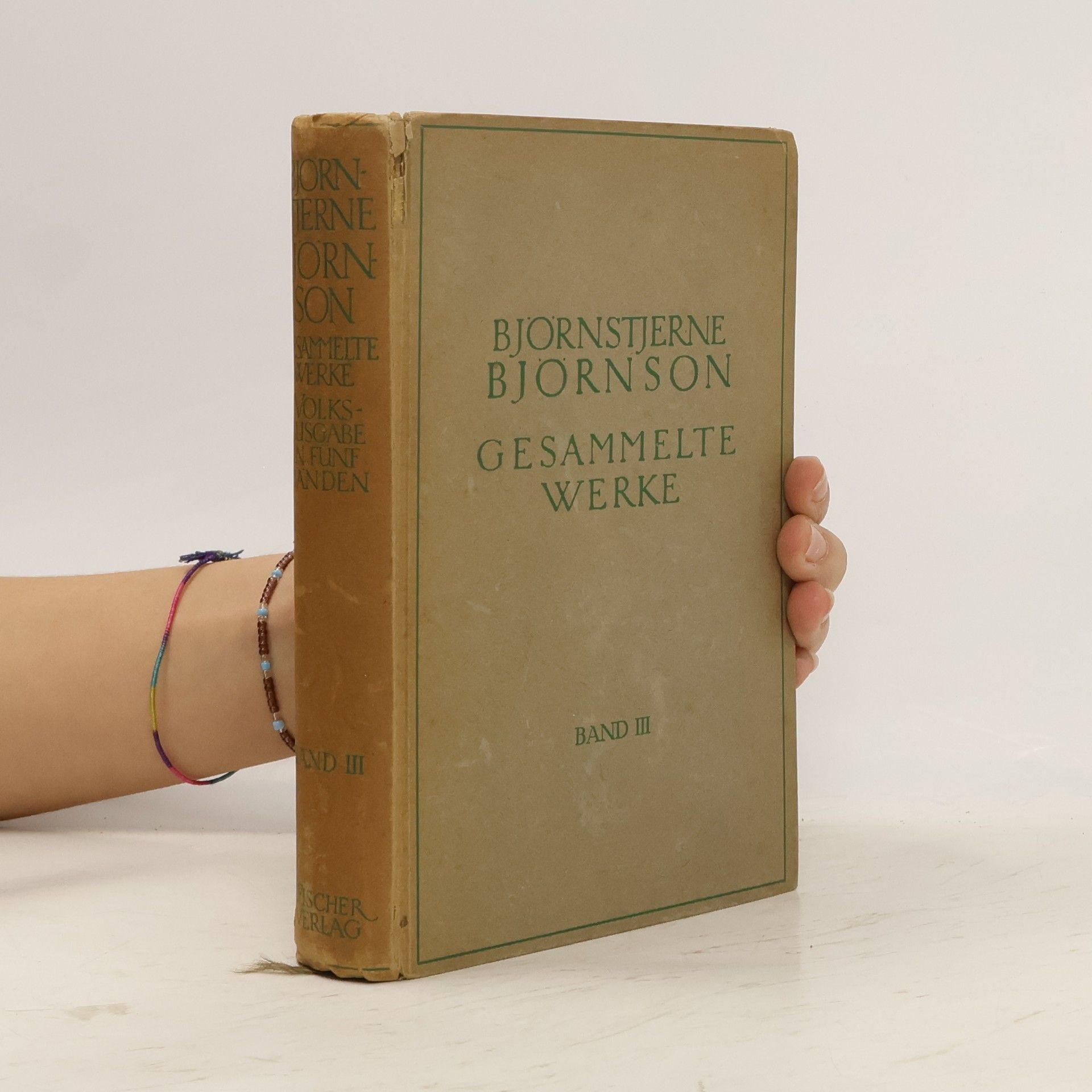 Bjørnstjerne Bjørnson Gesammelte Werke III.