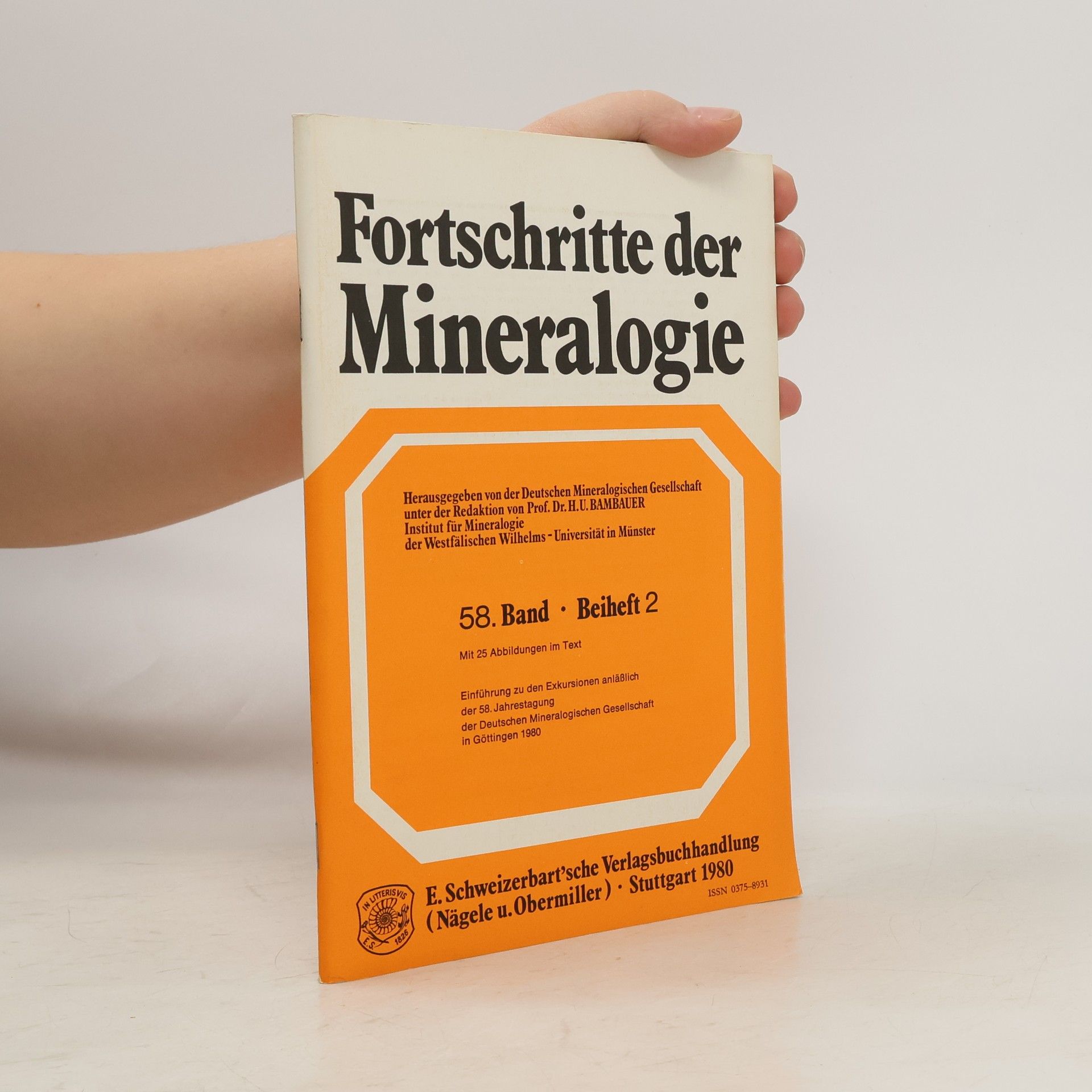 Autorenkollektiv Fortschritte der Mineralogie