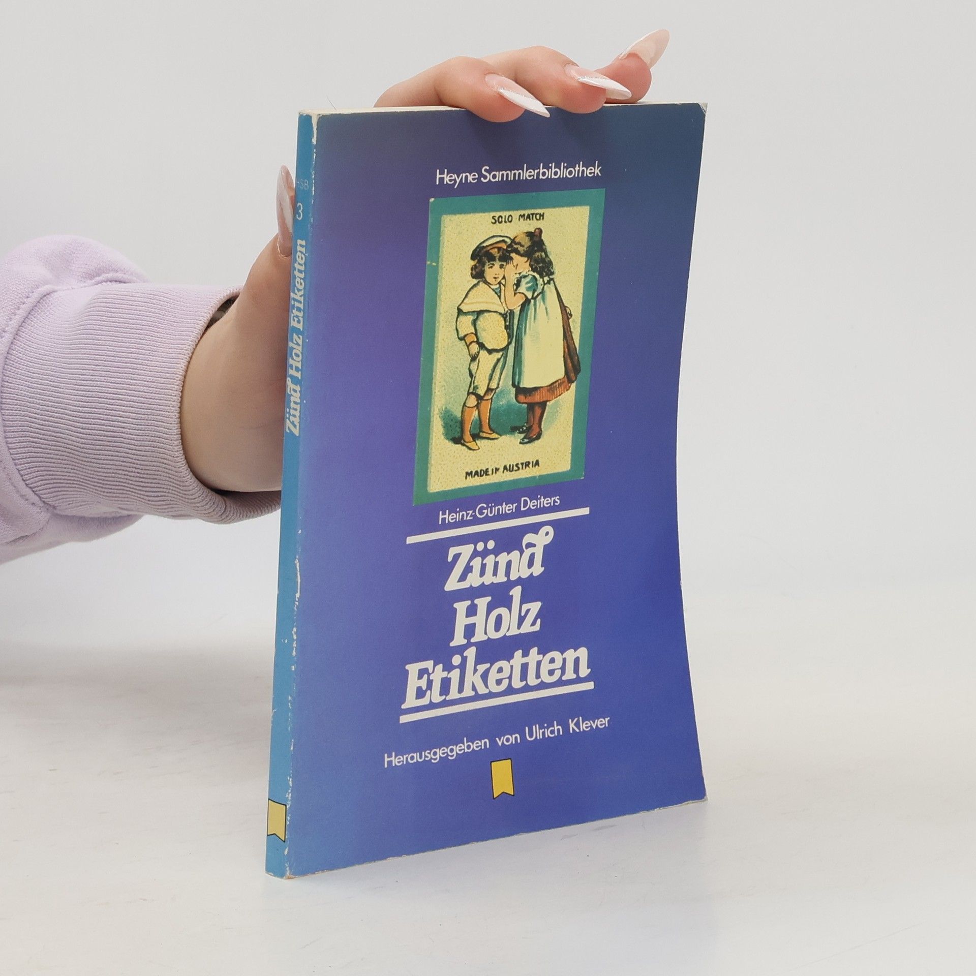Heinz-Günter Deiters Zünd Holz Etiketten