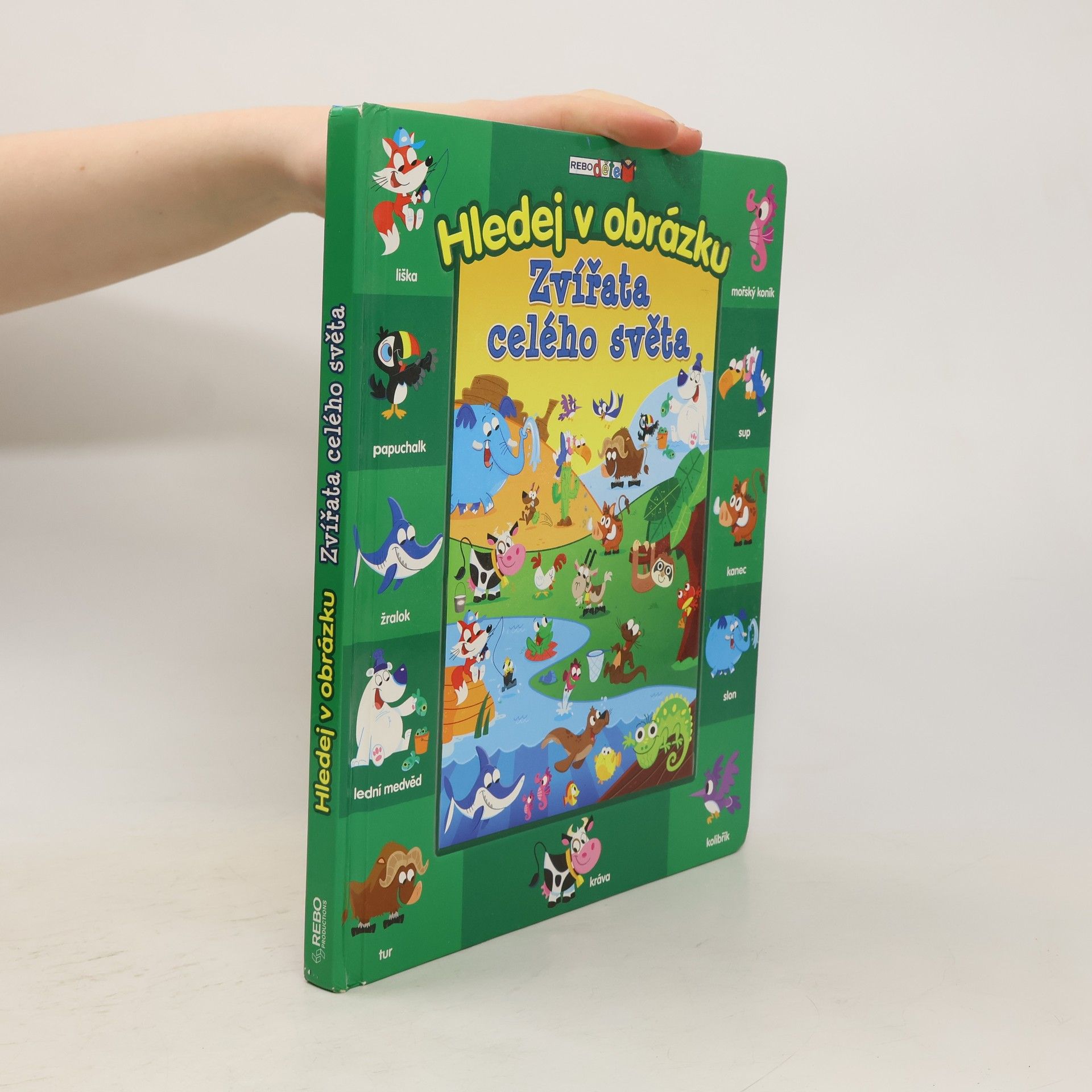 Autorenkollektiv Hledej v obrázku - Zvířata celého světa