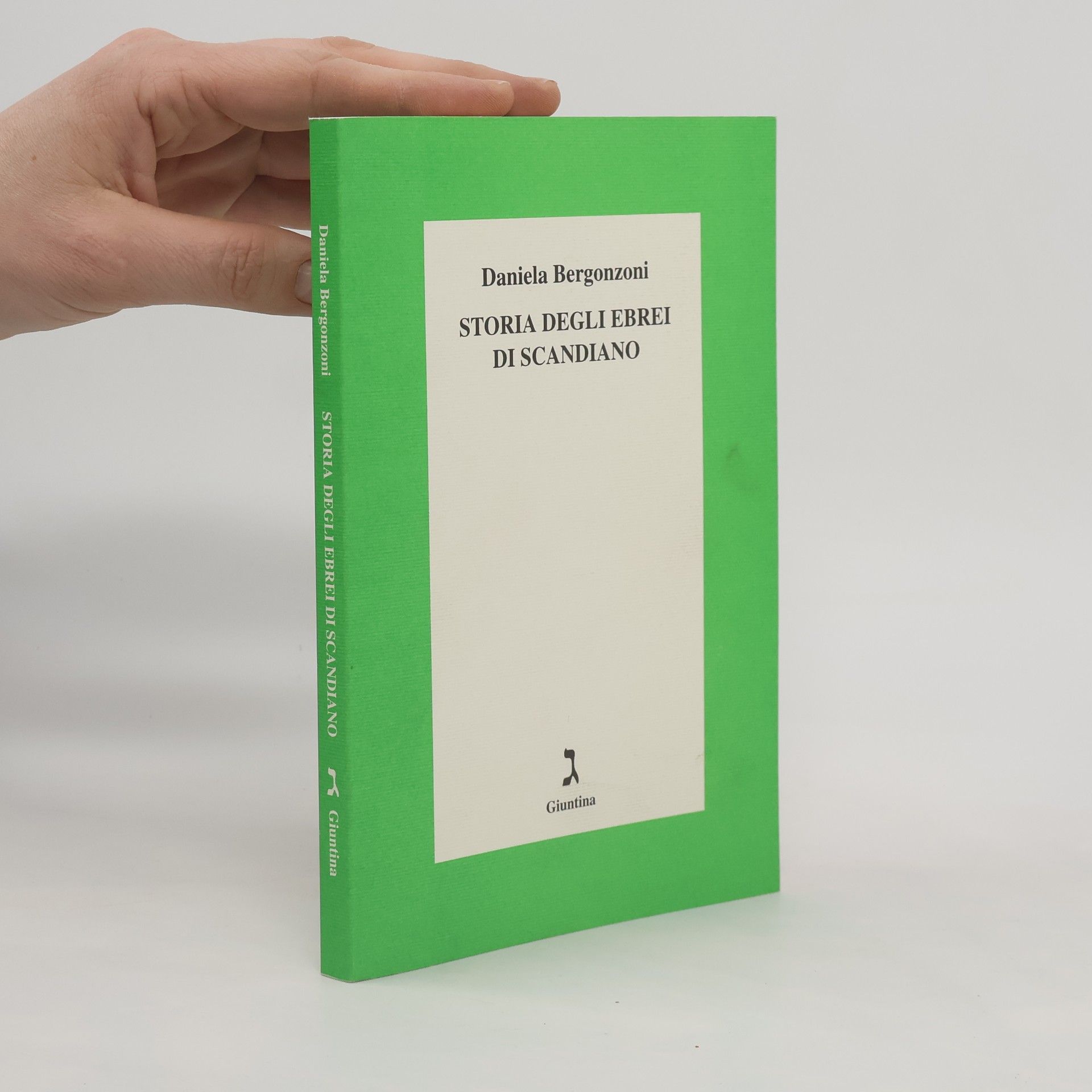 Daniela Bergonzoni Storia degli ebrei di Scandiano