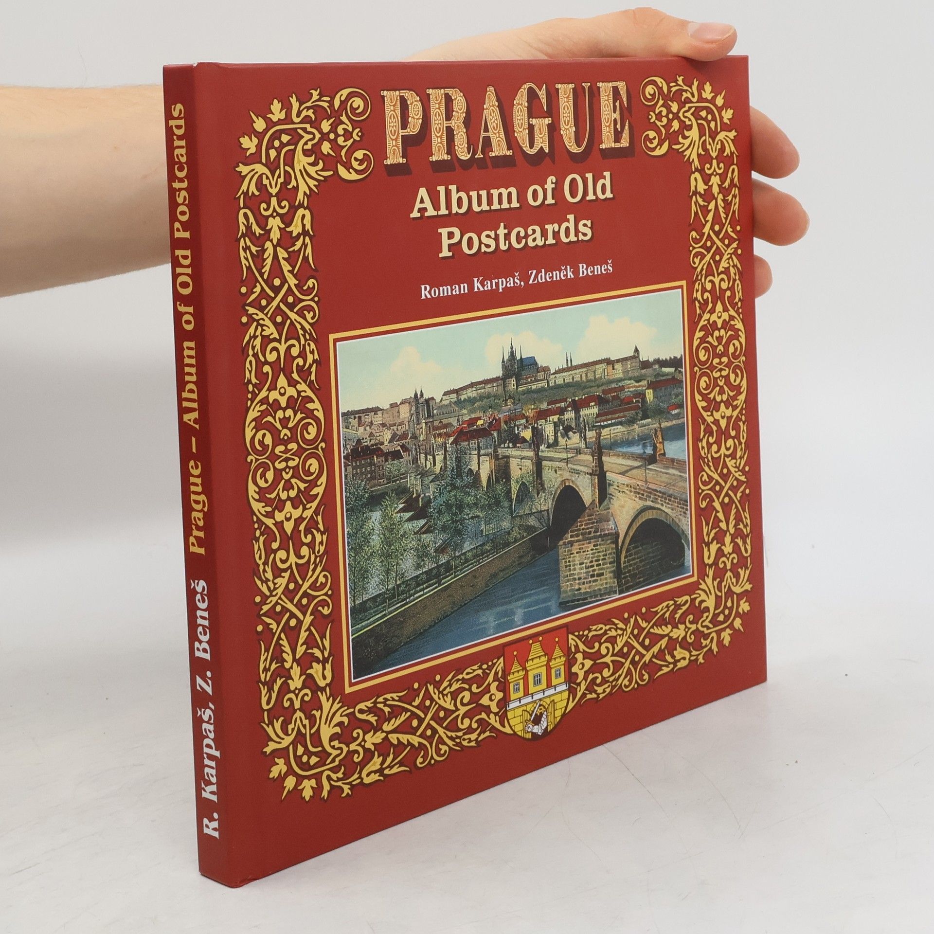 Roman Karpaš Prague: Album of old postcards