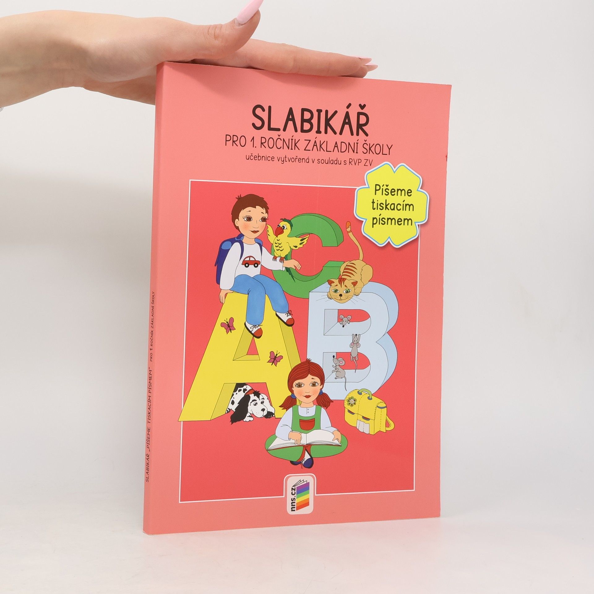 Alena Bára Doležalová Slabikář "Píšeme tiskacím písmem"