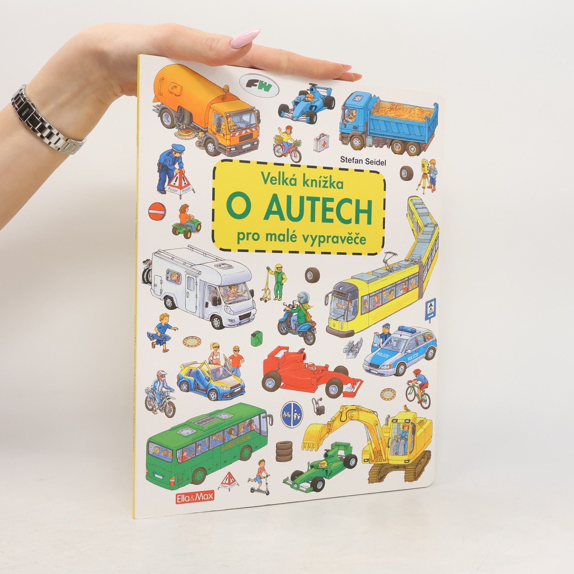 Stefan Seidel Velká knížka o autech pro malé vypravěče