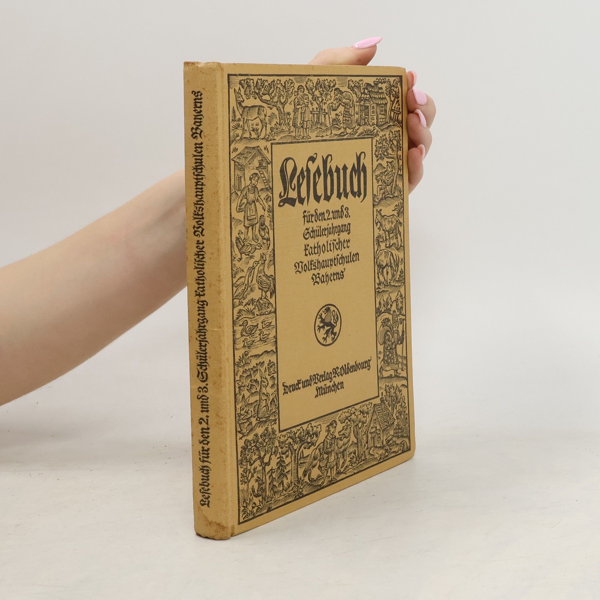 Hans Stieglitz Lesebuch für den 2. und 3. Schülerjahrgang katholischer Volkshauptschulen Bayerns
