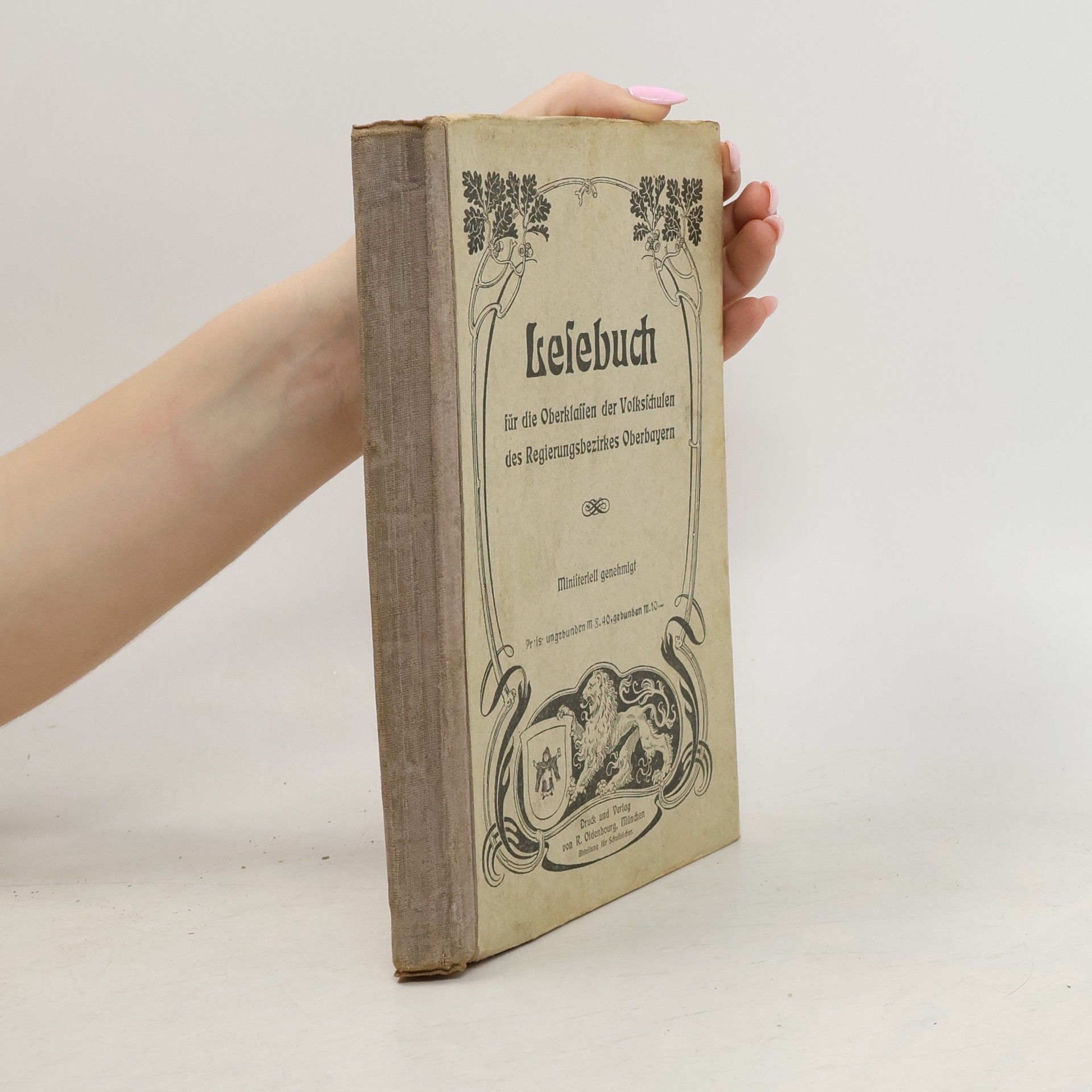 Autorenkollektiv Lesebuch für die Oberklassen der Volksschulen des Regierungsbezirkes Oberbayern